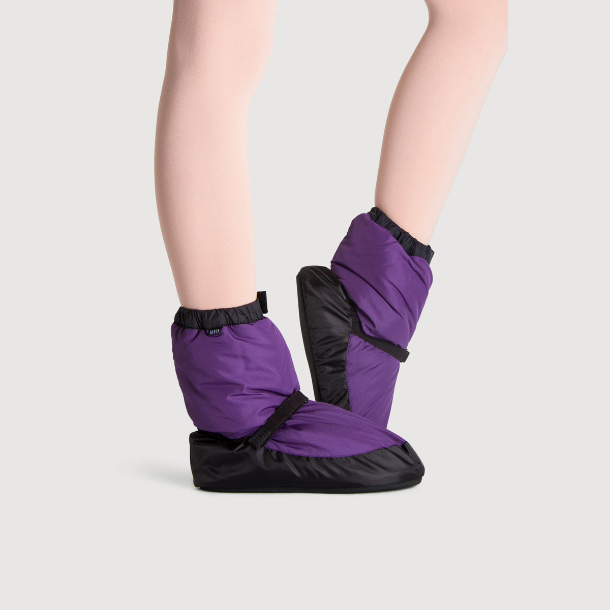 Bottes d'échauffement de ballet violettes pour filles (SIM5009)