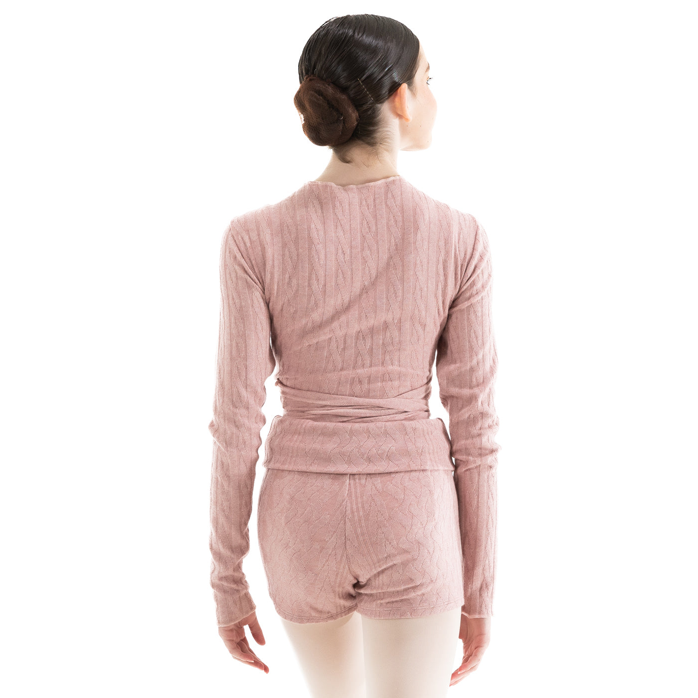 Women Pink Ballet Top(DA5030/Tea Rosa)