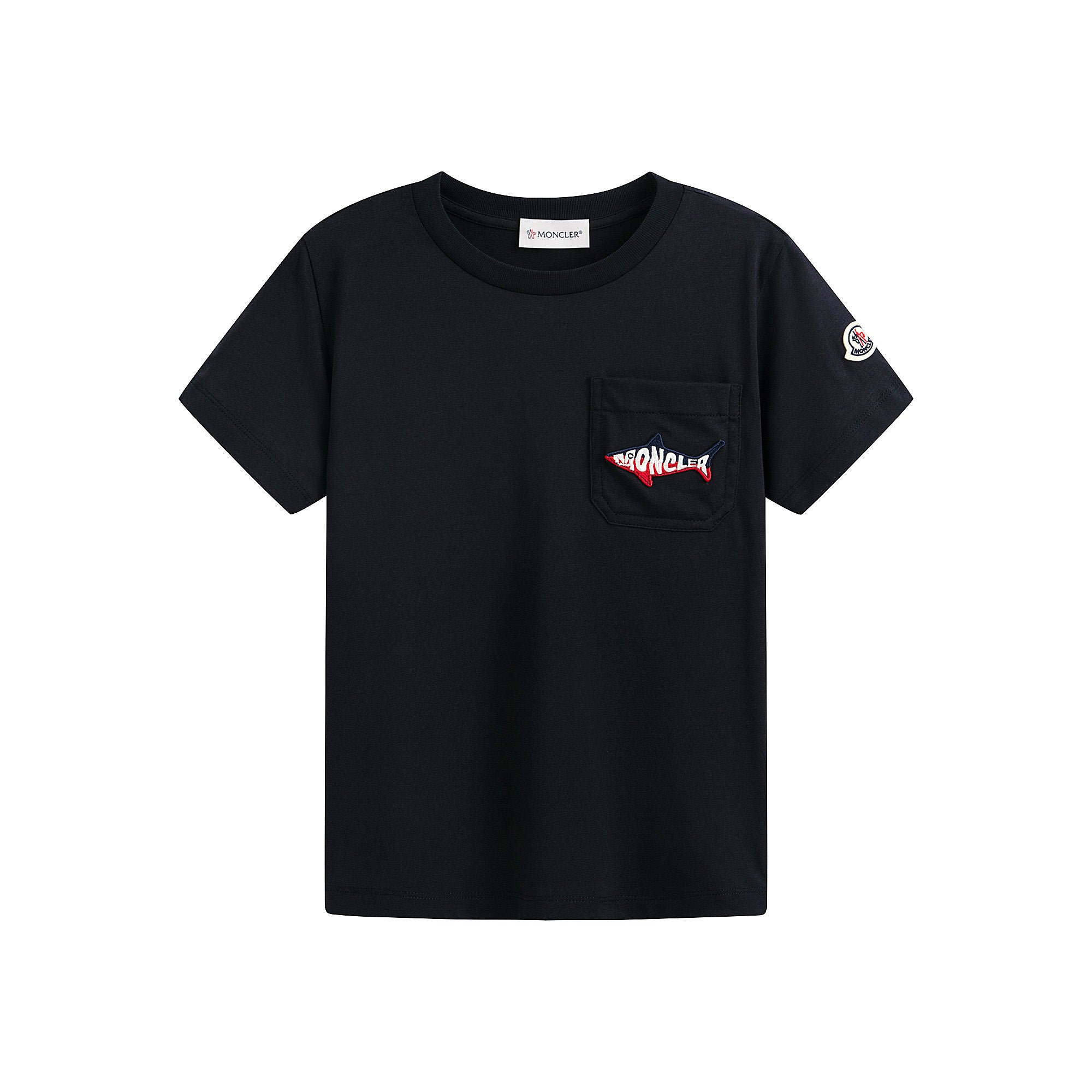 Boys Navy Cotton T-Shirt