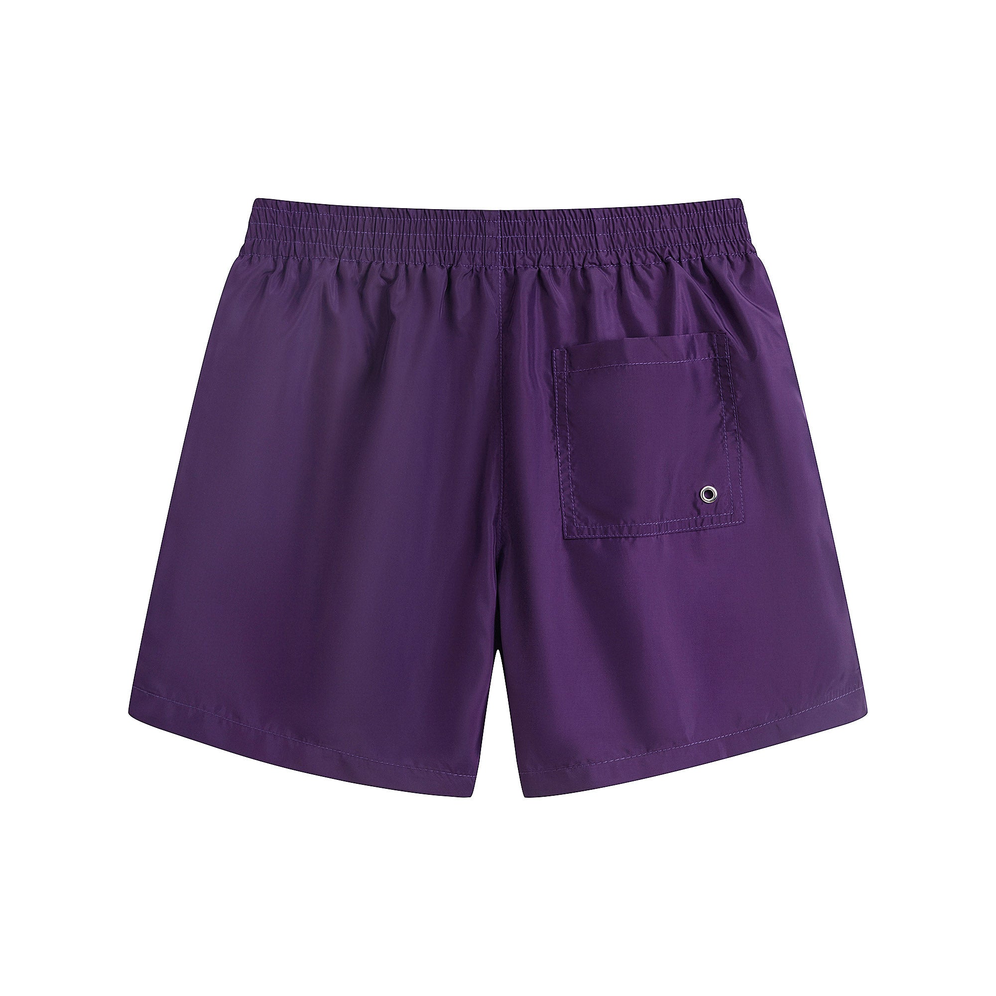 Boys Purple Logo Swim Shorts