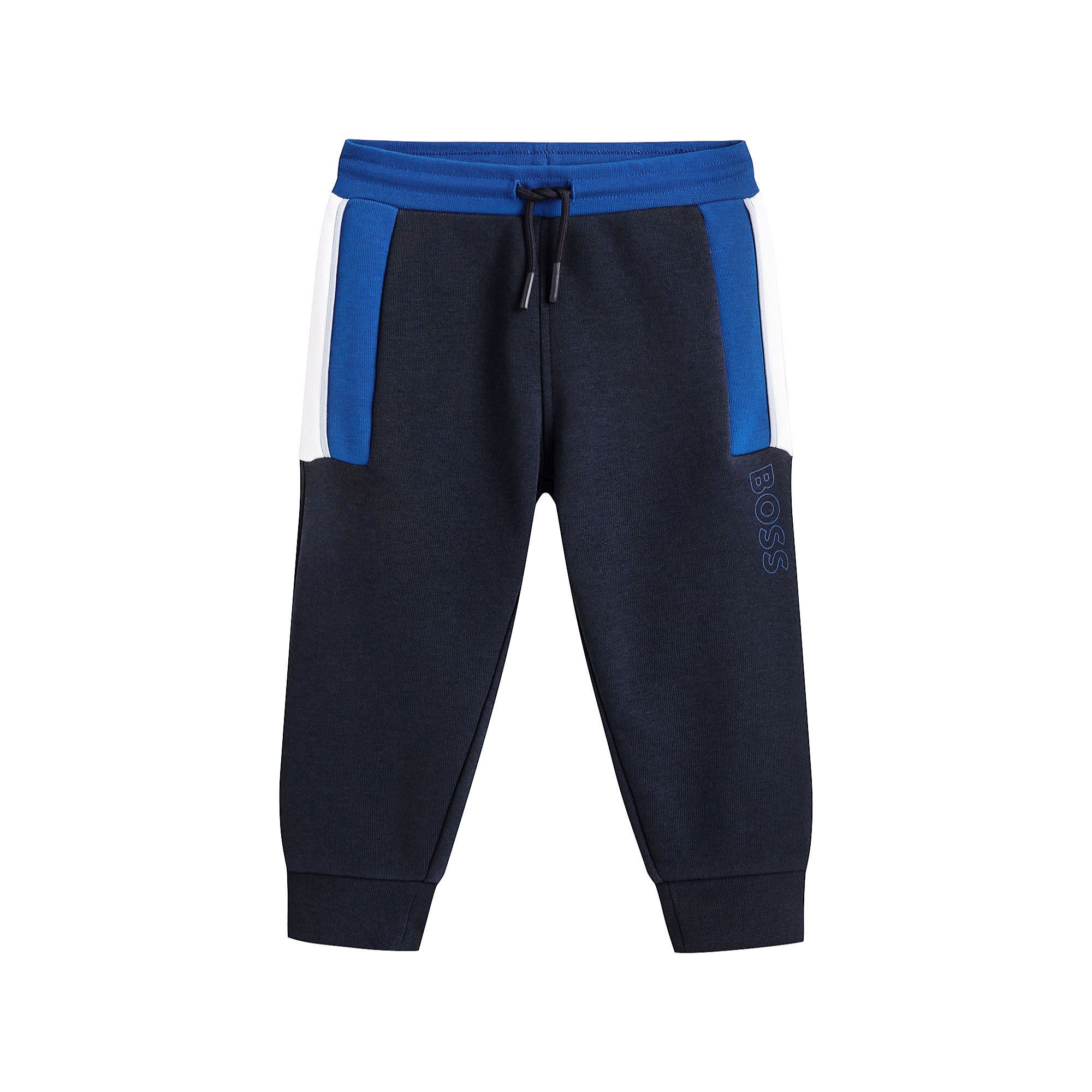 Baby Boys Blue Cotton Trousers