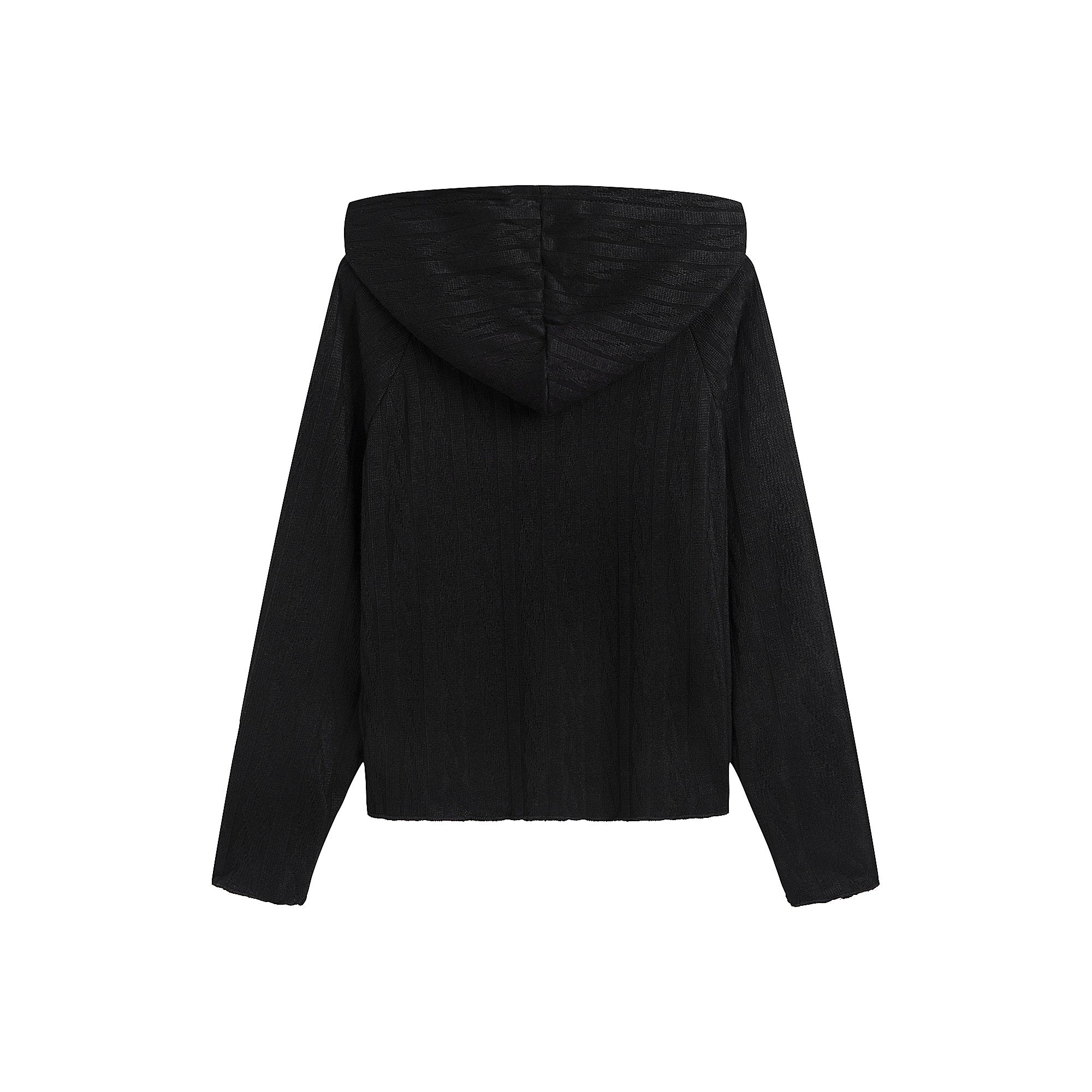 Girls Black Ballet Hooded Sweater(DAD5038/black)