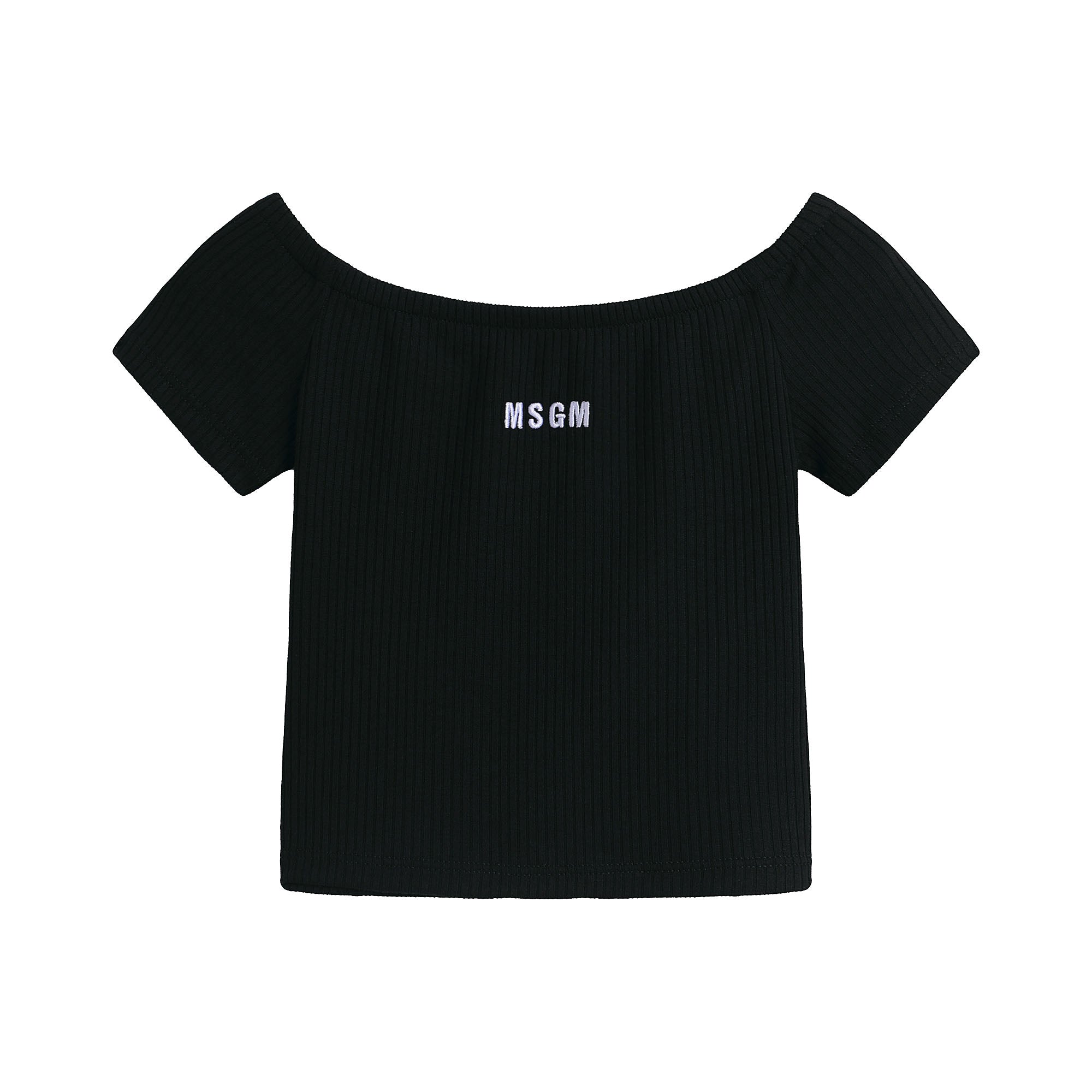 Girls Black Logo T-Shirt