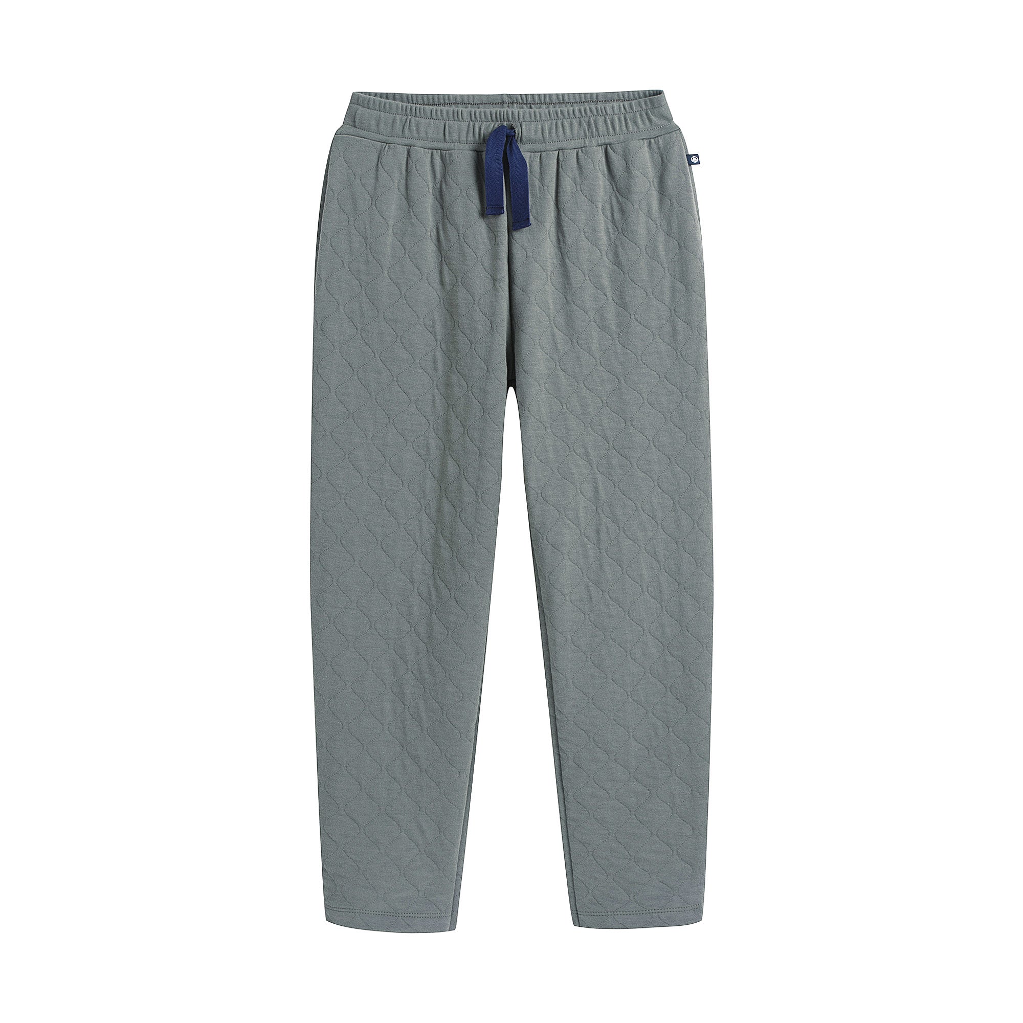 Boys Dark Green Cotton Trousers