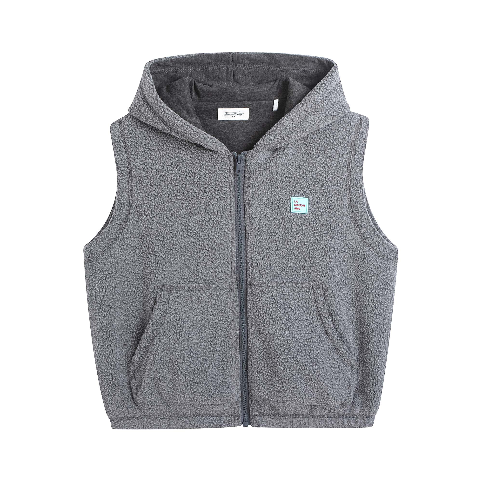 Boys & Girls Grey Fleece Gilet