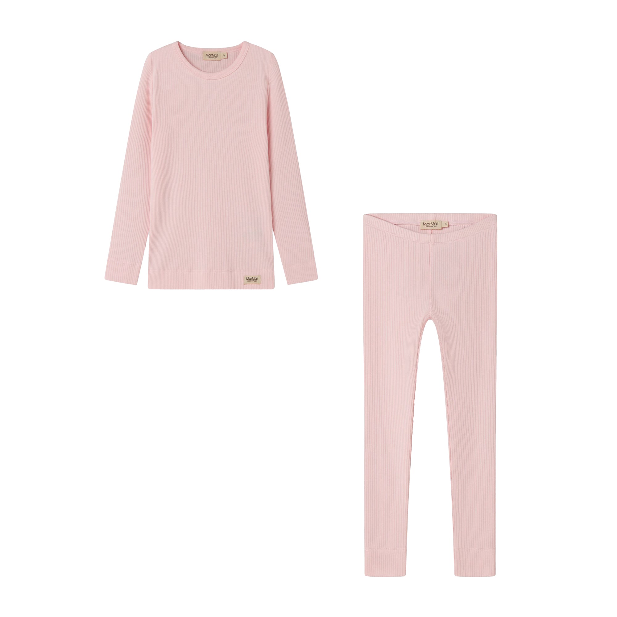 Girls Light Pink Cotton Set