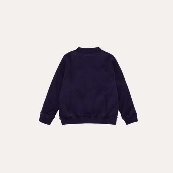 Boys Navy Cotton Jacket