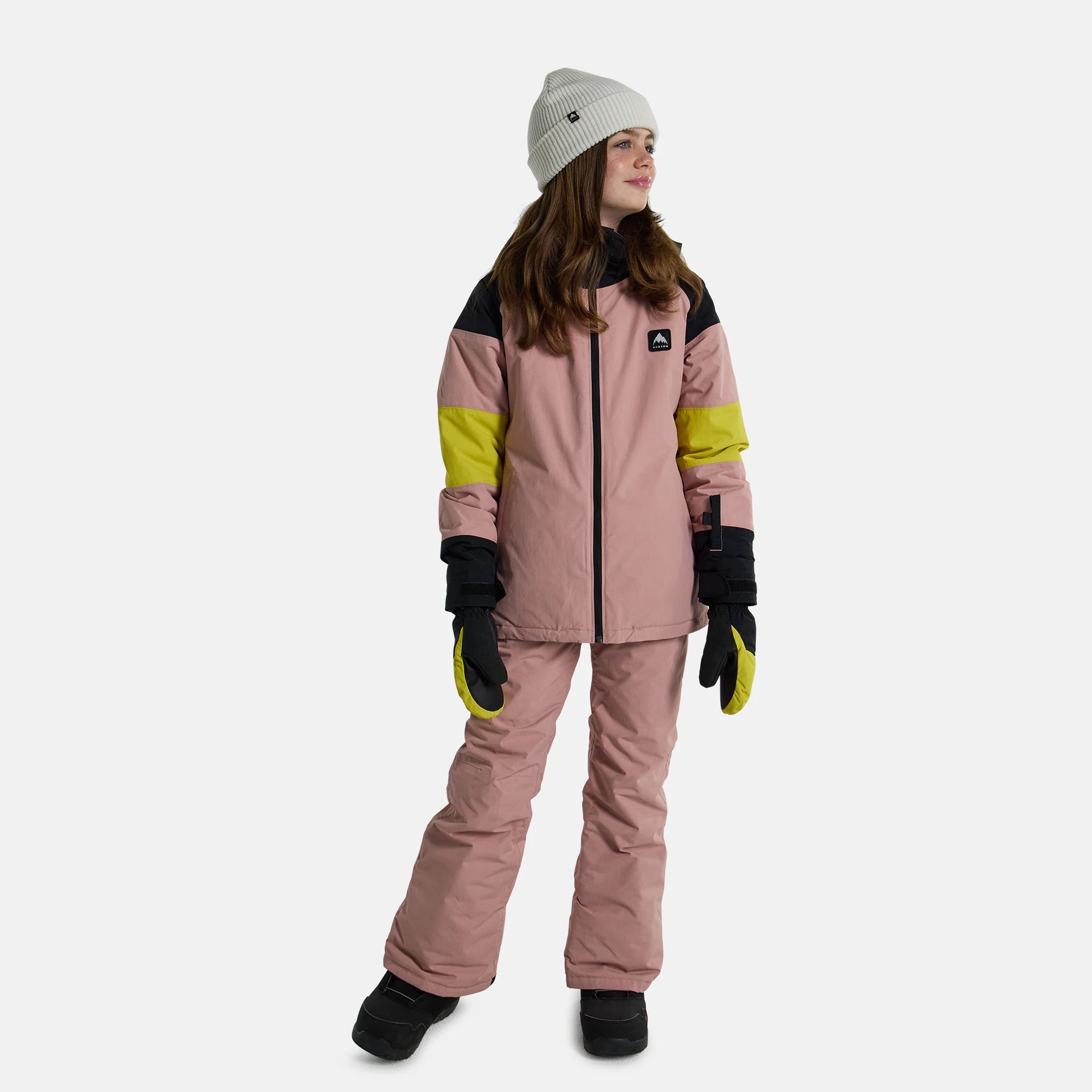 Girls Pink Snow Jacket