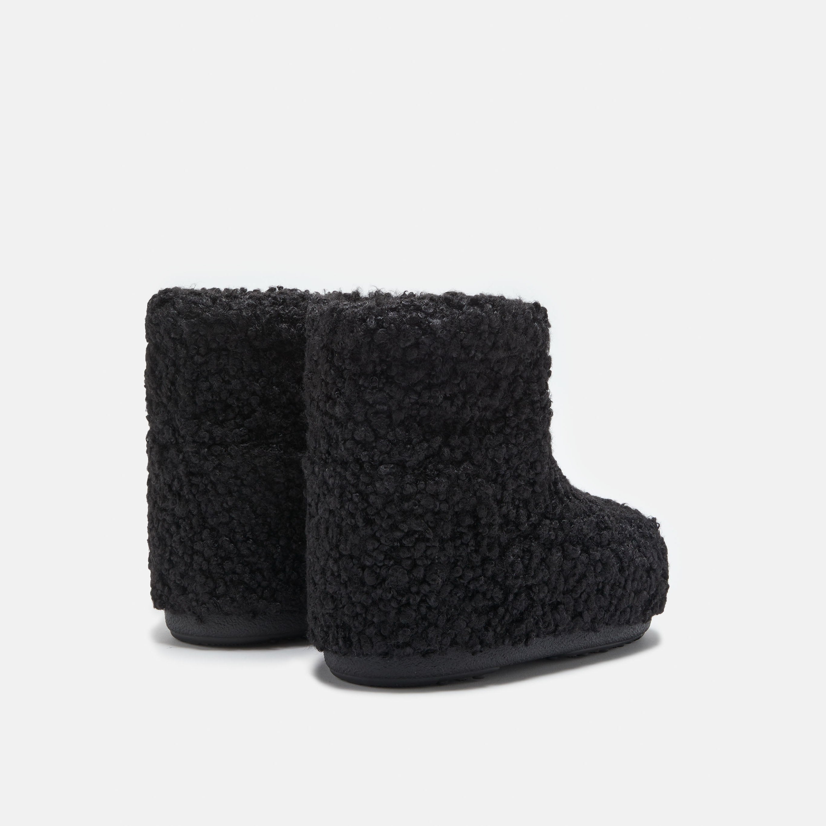 Girls Black "ICON LOW" Short Boots