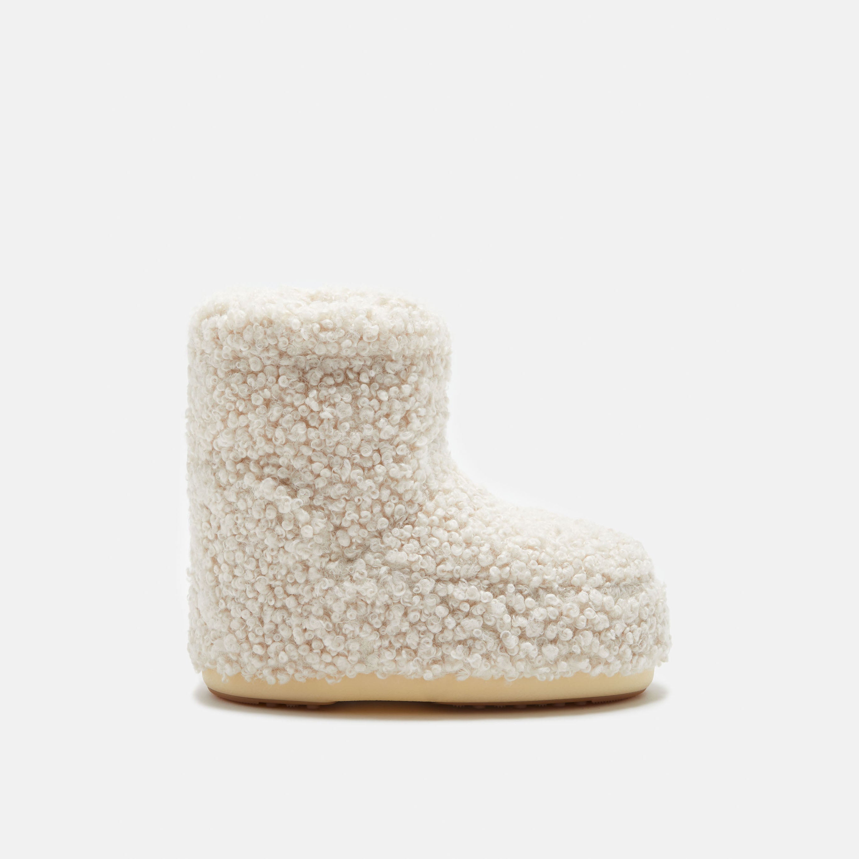 Girls White "ICON LOW" Short Boots