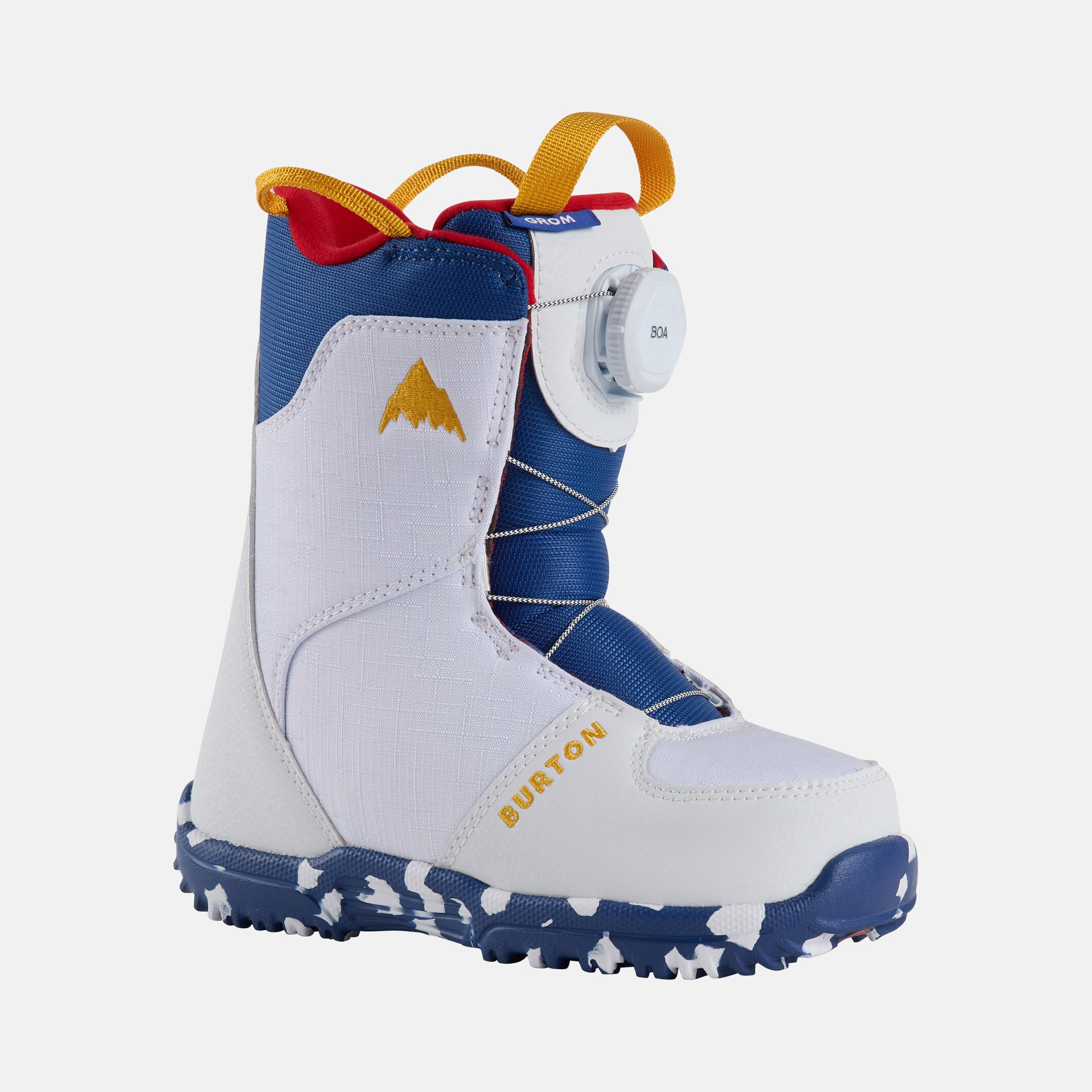 Boys & Girls White "Grom BOA®" Snow Boots