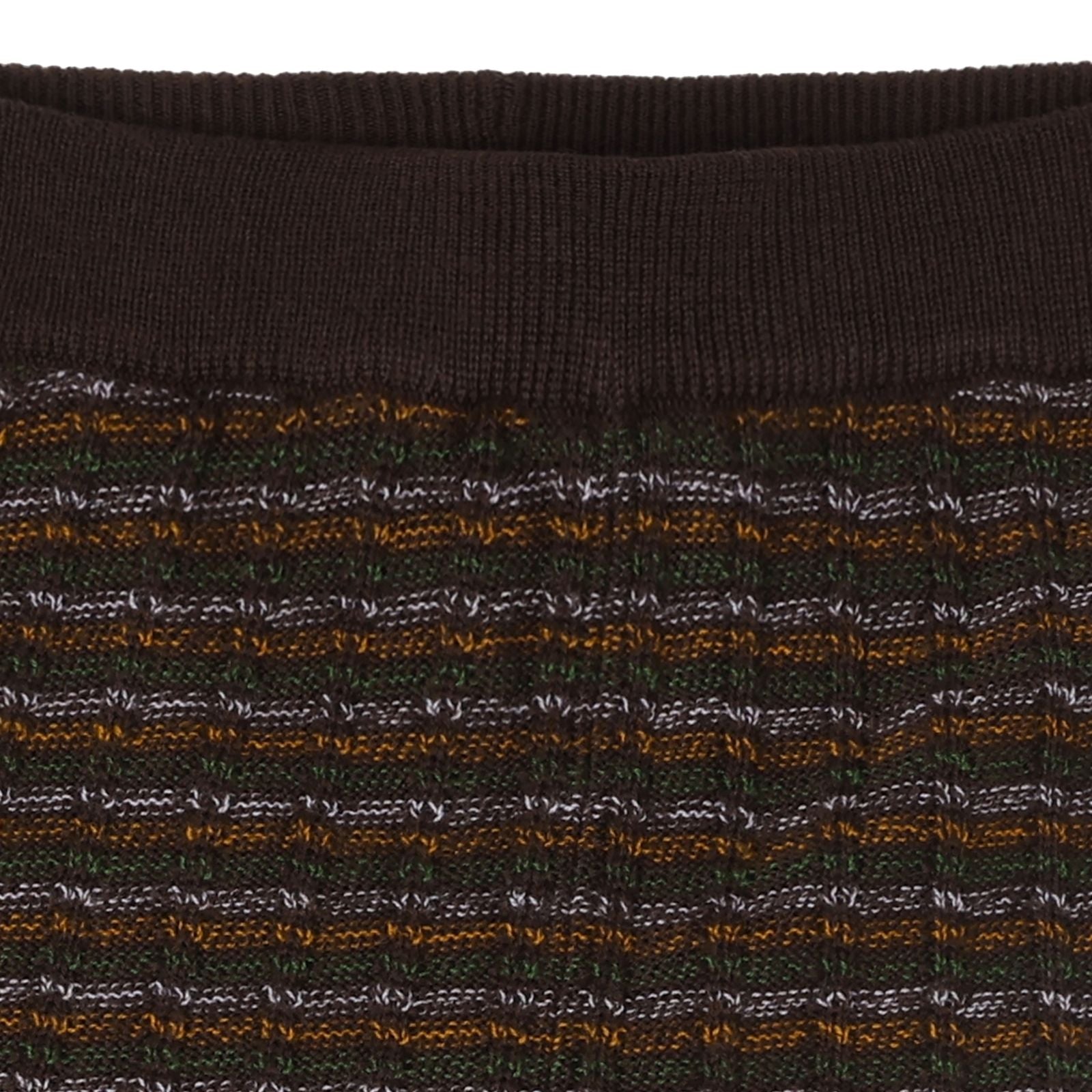 Boys & Girls Mocca Stripes Wool Trousers