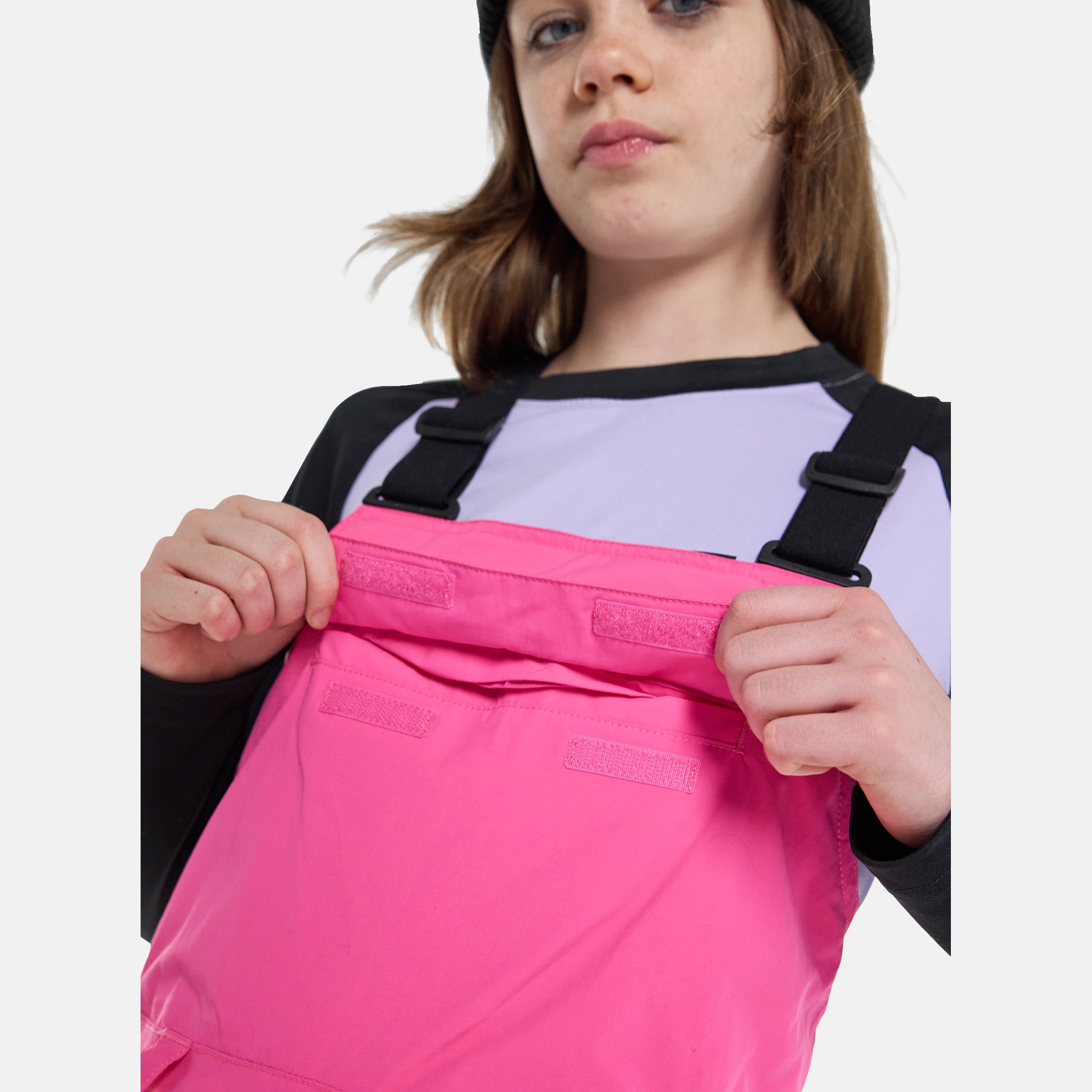 Girls Fuchsia Snow Trousers