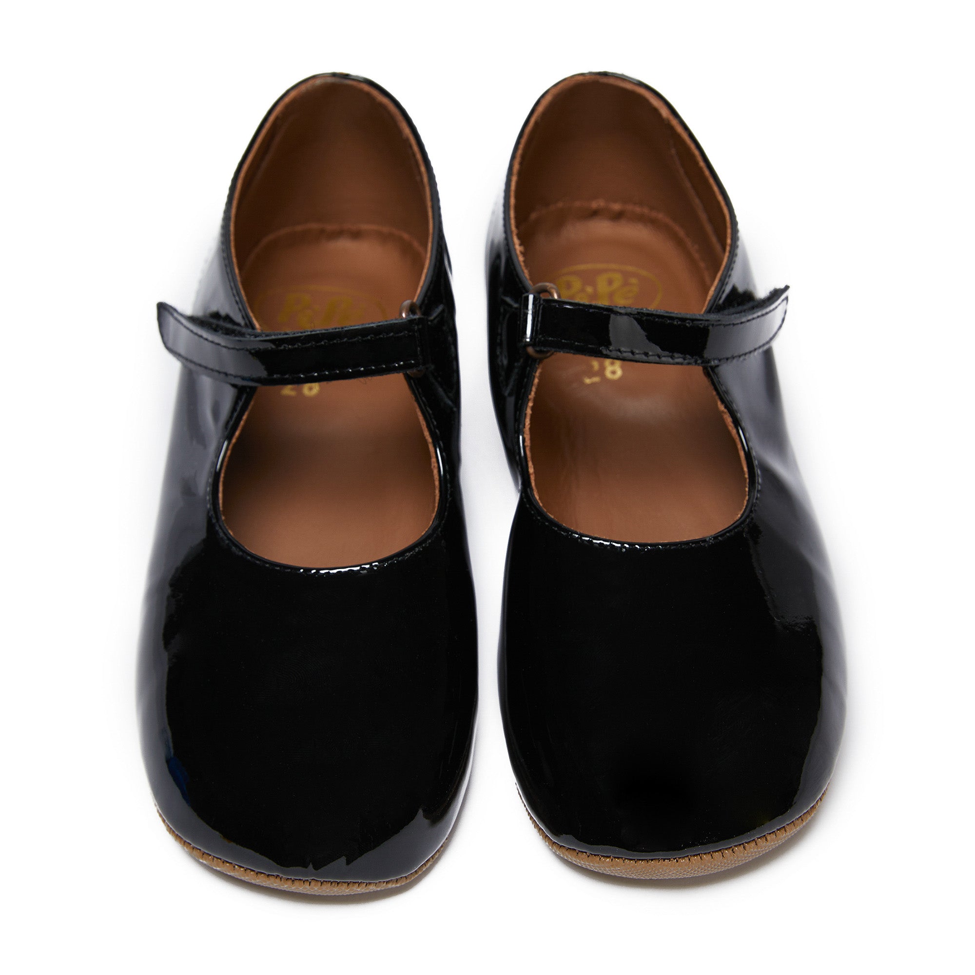 Girls Black Flat Shoes