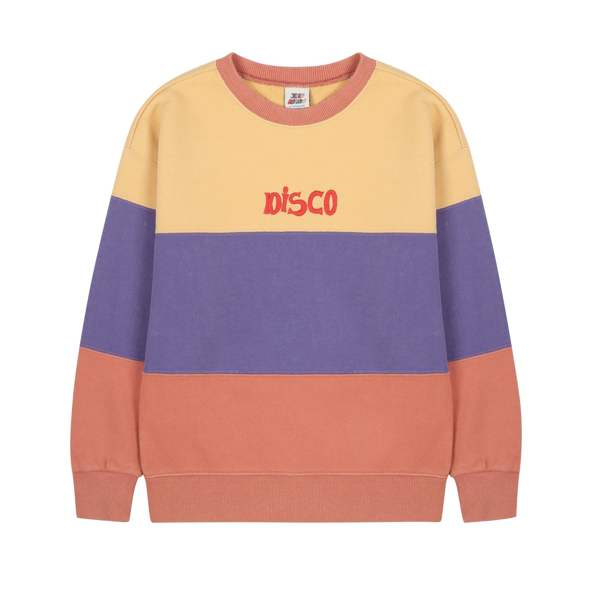 Boys & Girls Multicolor Stripes Cotton Sweatshirt