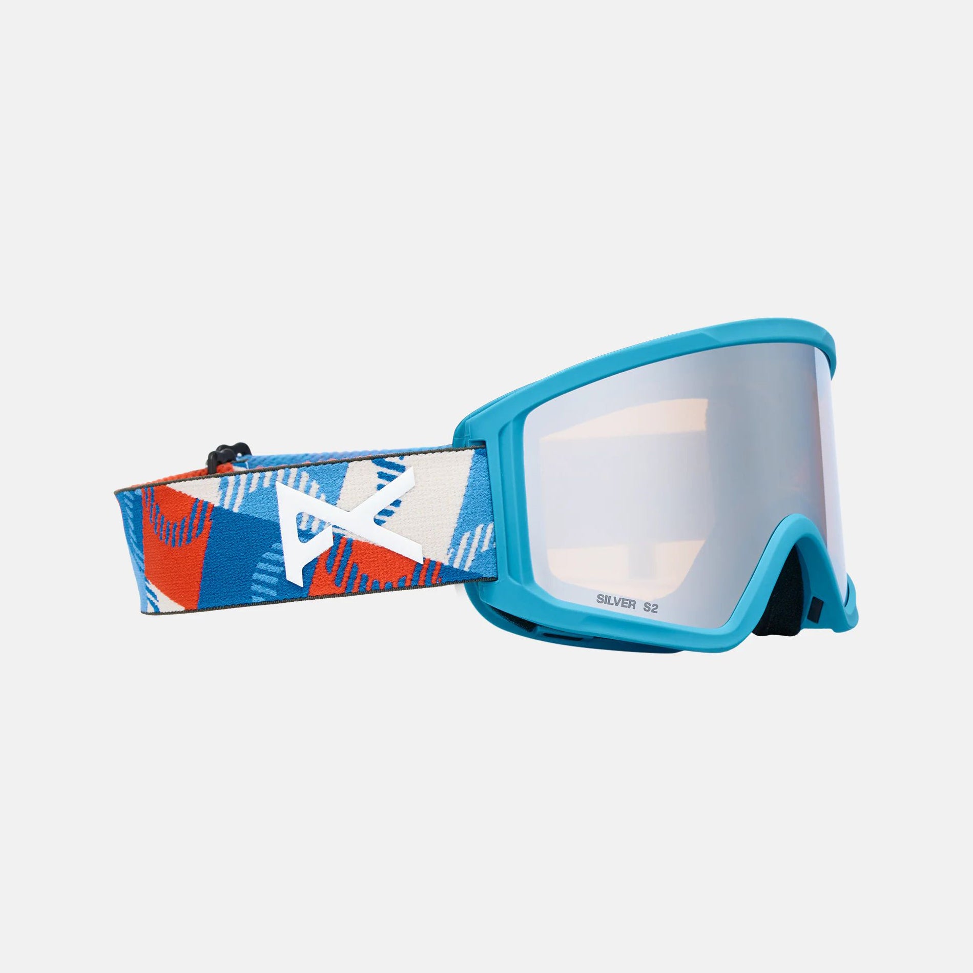 Boys & Girls Light Blue "Anon Tracker 2.0" Ski Goggles & Face Mask Set