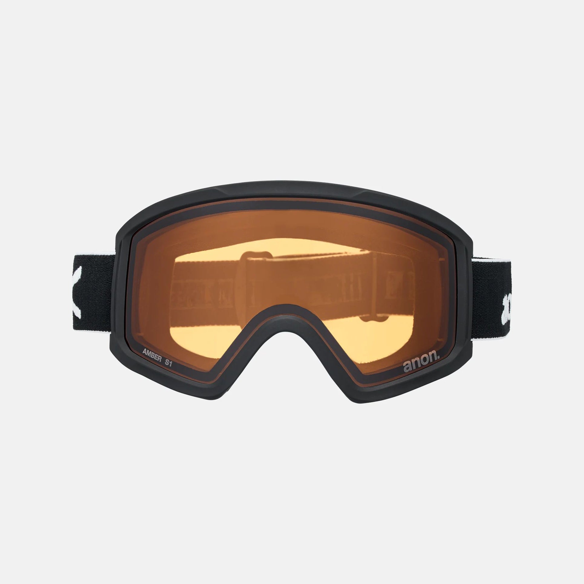 Boys & Girls Black "Anon Tracker 2.0" Ski Goggles & Face Mask Set