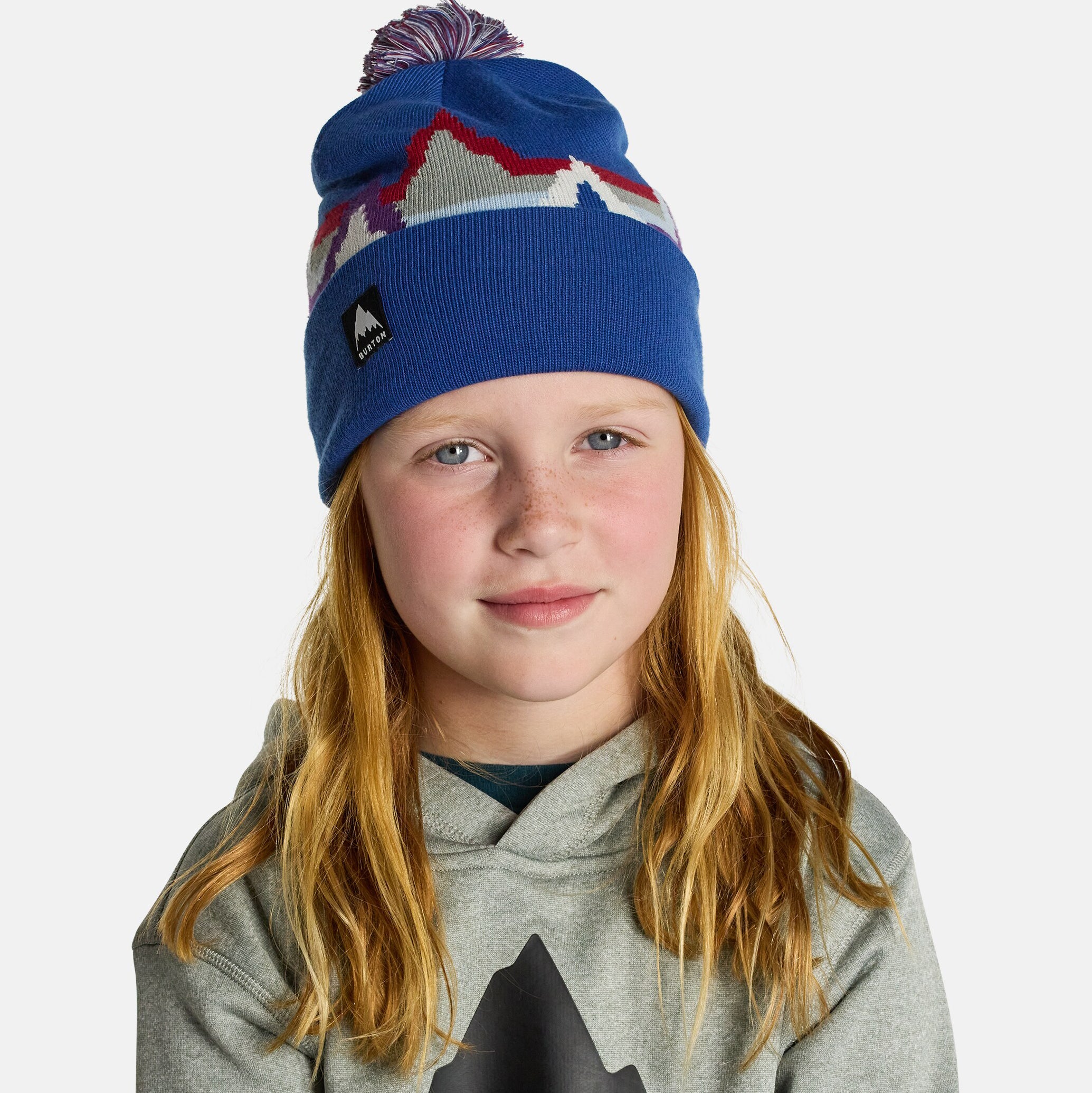 Boys & Girls Blue Knit Hat