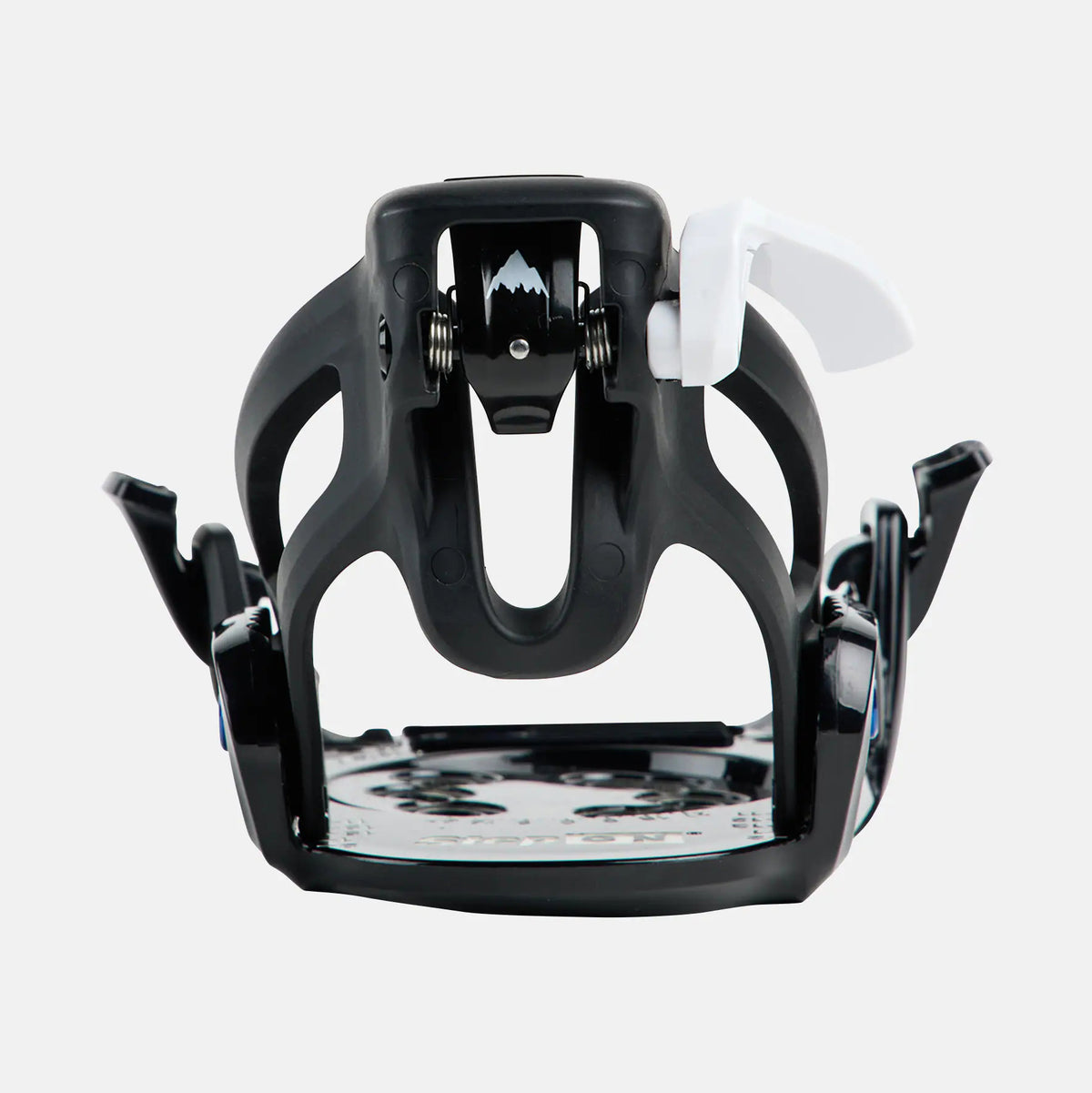 Fixations de snowboard "STEP ON" noires pour garçons et filles