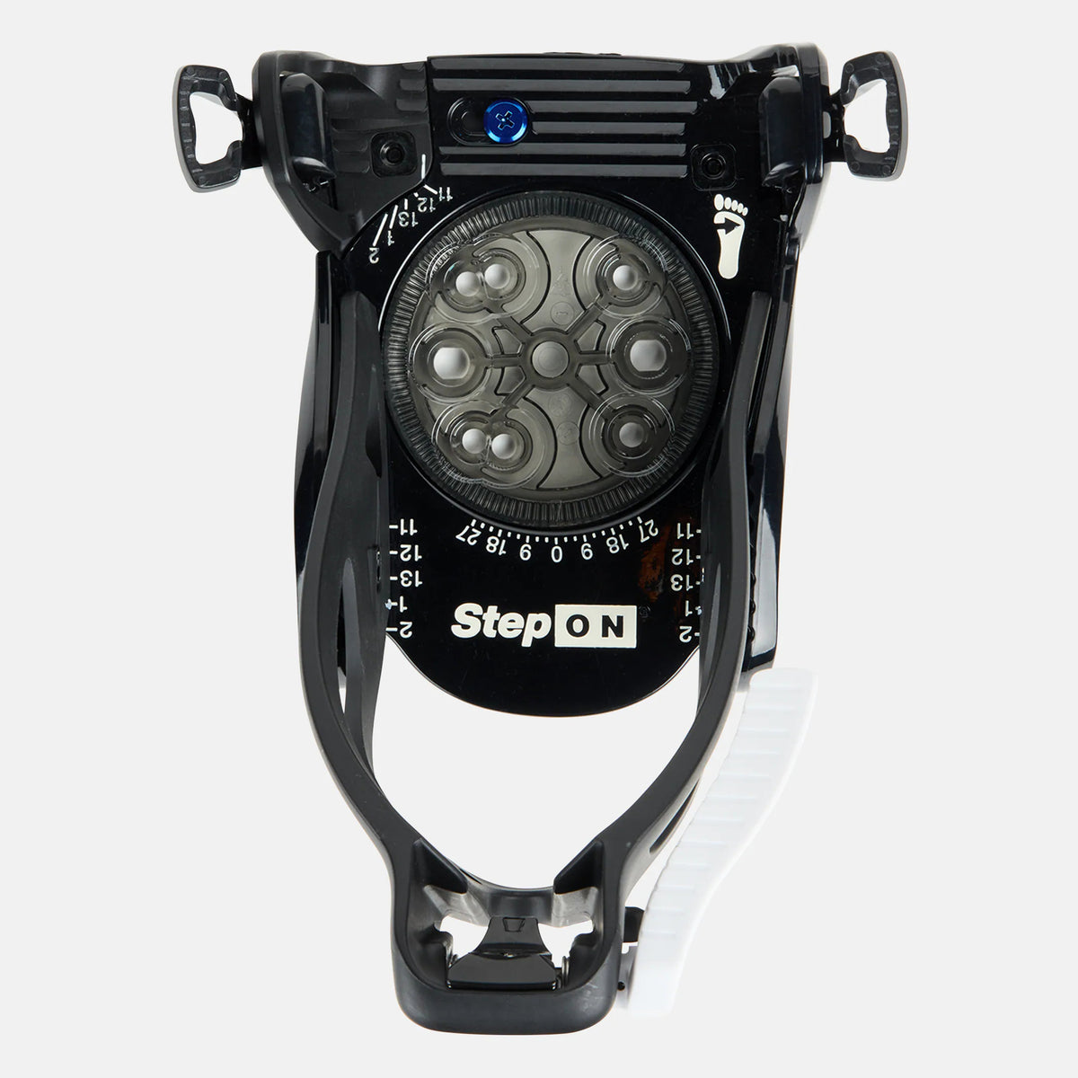 Fixations de snowboard "STEP ON" noires pour garçons et filles