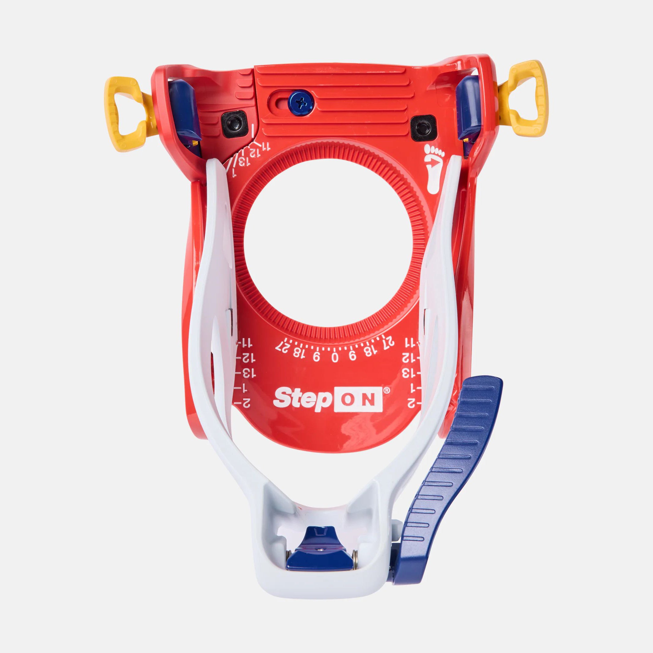 Boys & Girls Multicolor "STEP ON" Snowboard Bindings