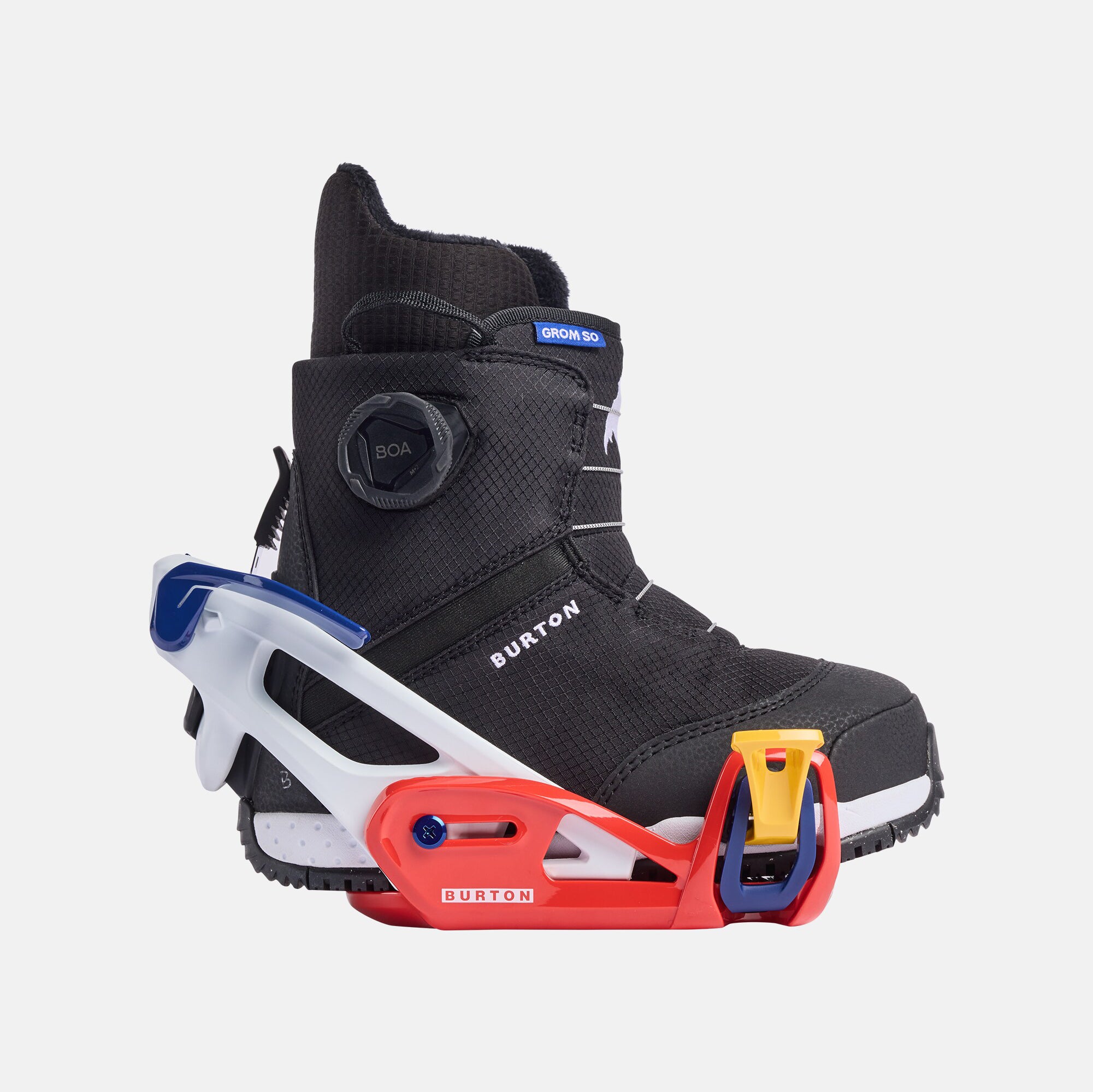 Boys & Girls Multicolor "STEP ON" Snowboard Bindings