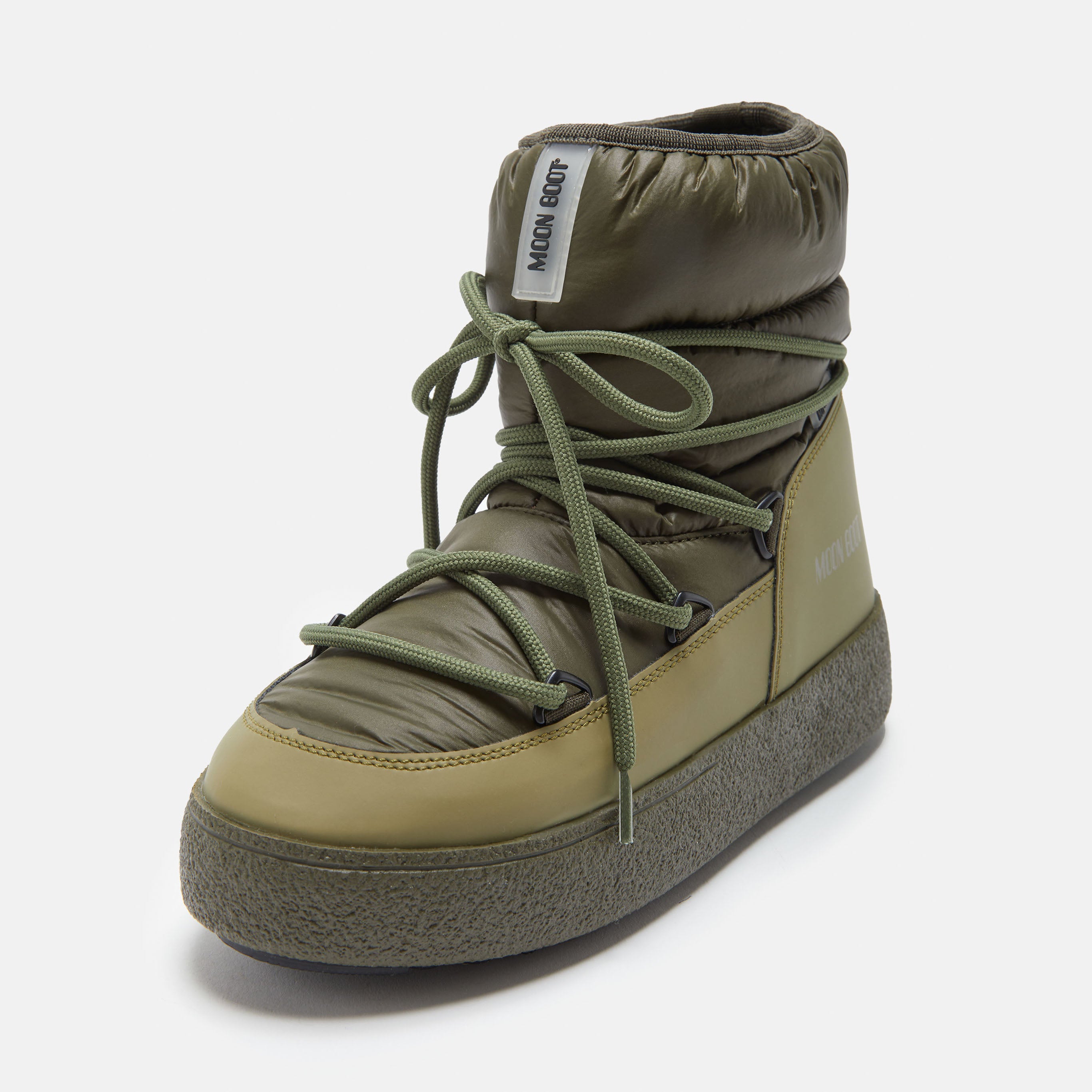 Girls Green "LTRACK LOW" Boots