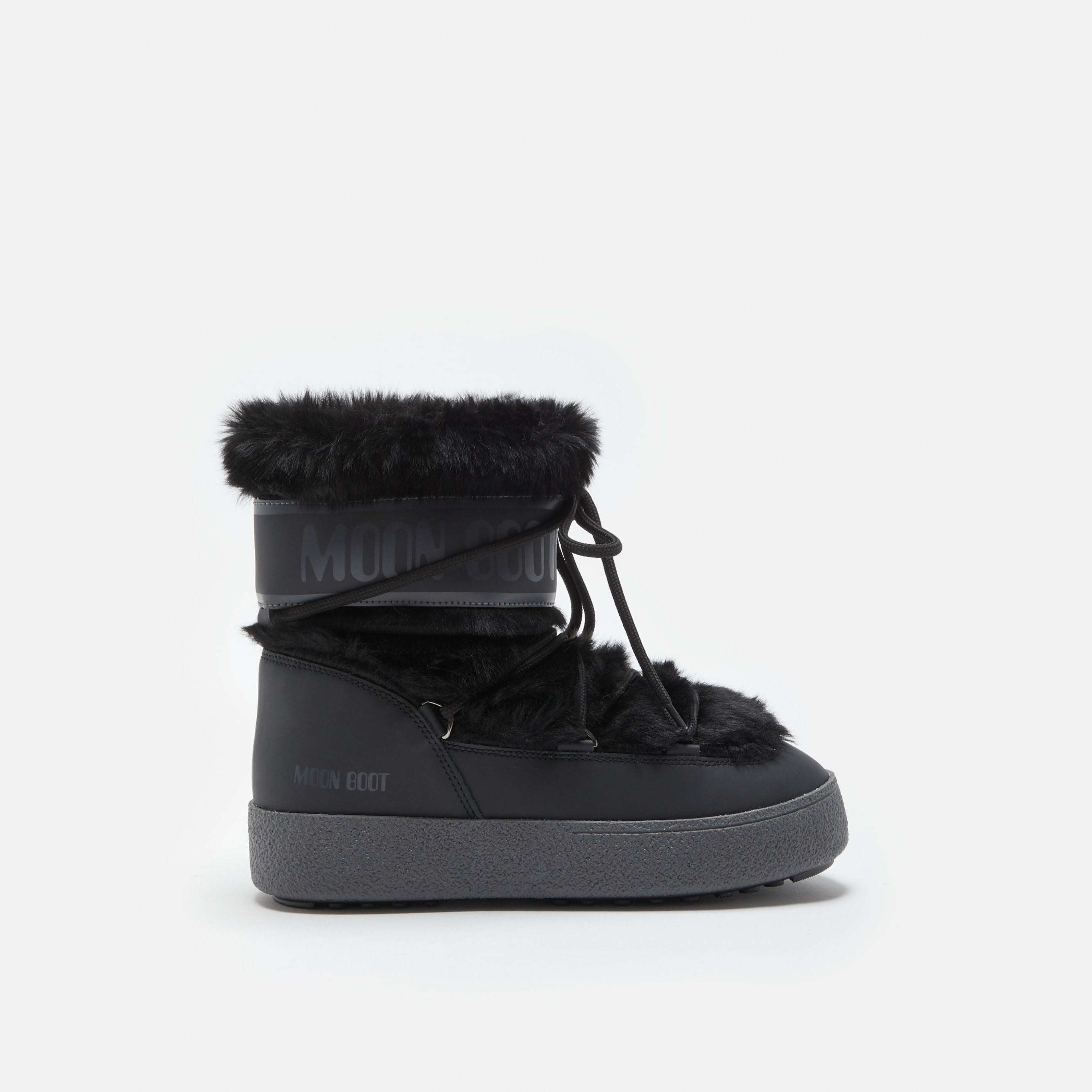 Girls Black "LTRACK" Boots