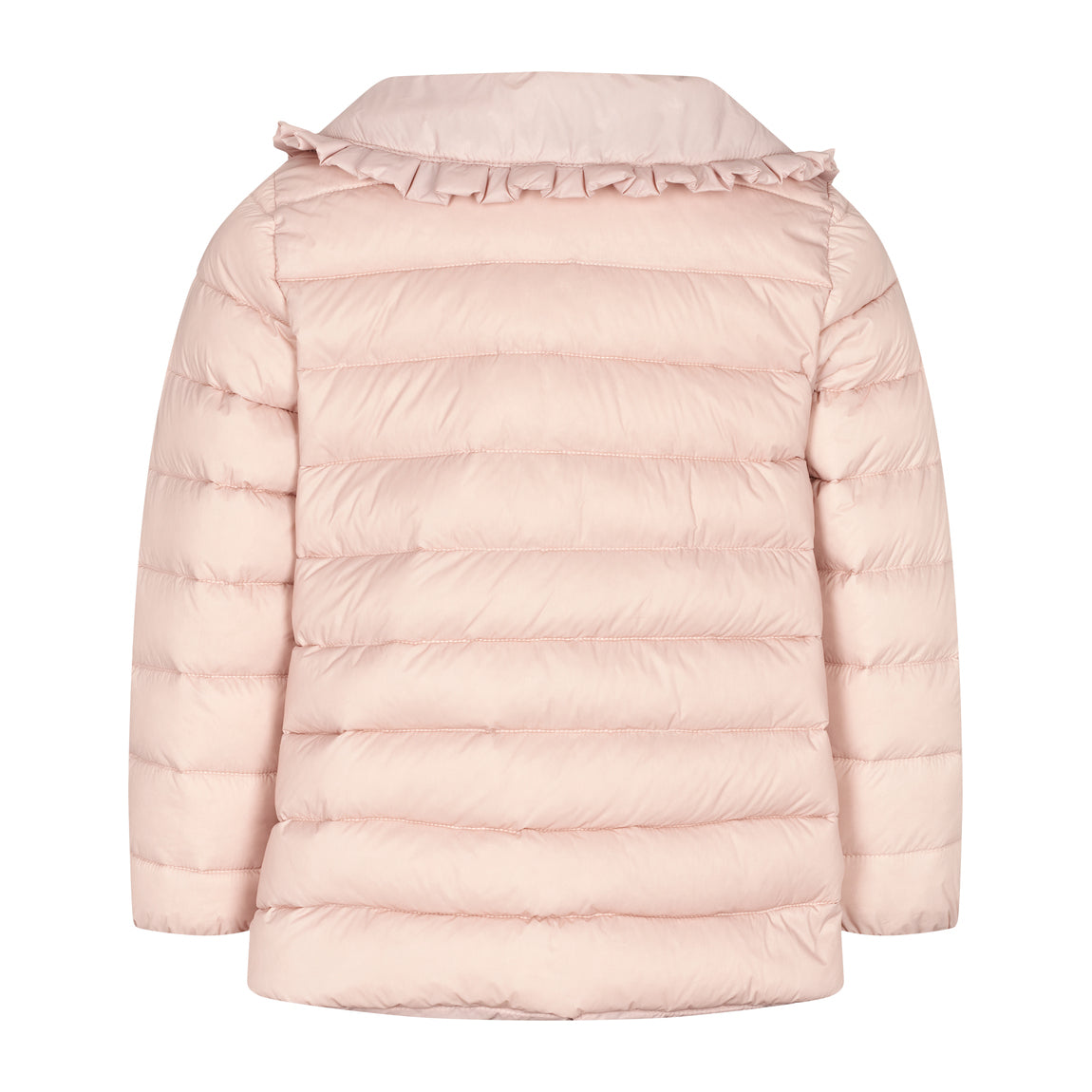 Girls Pink Padded Down Jacket