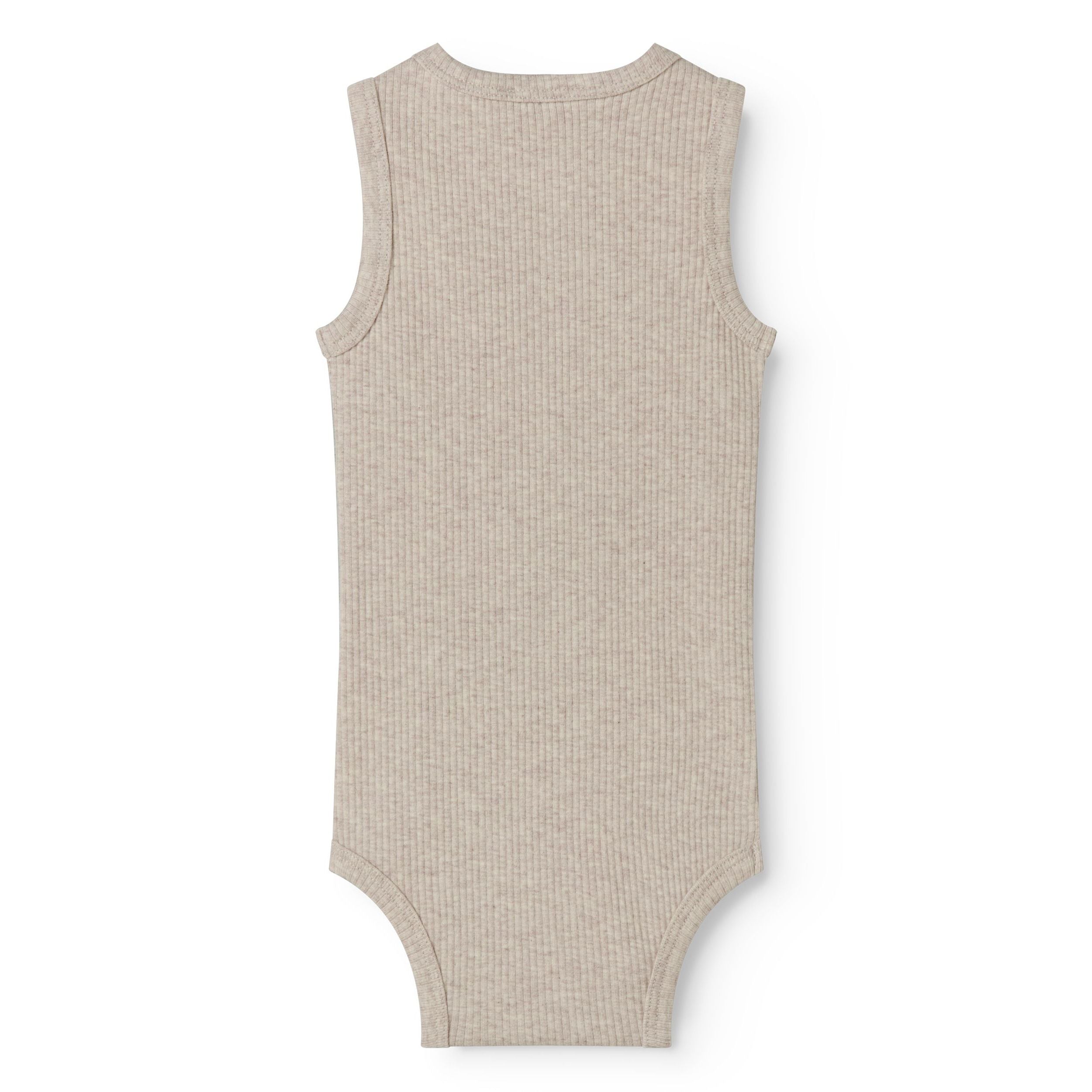 Baby Boys & Girls Beige Babysuit