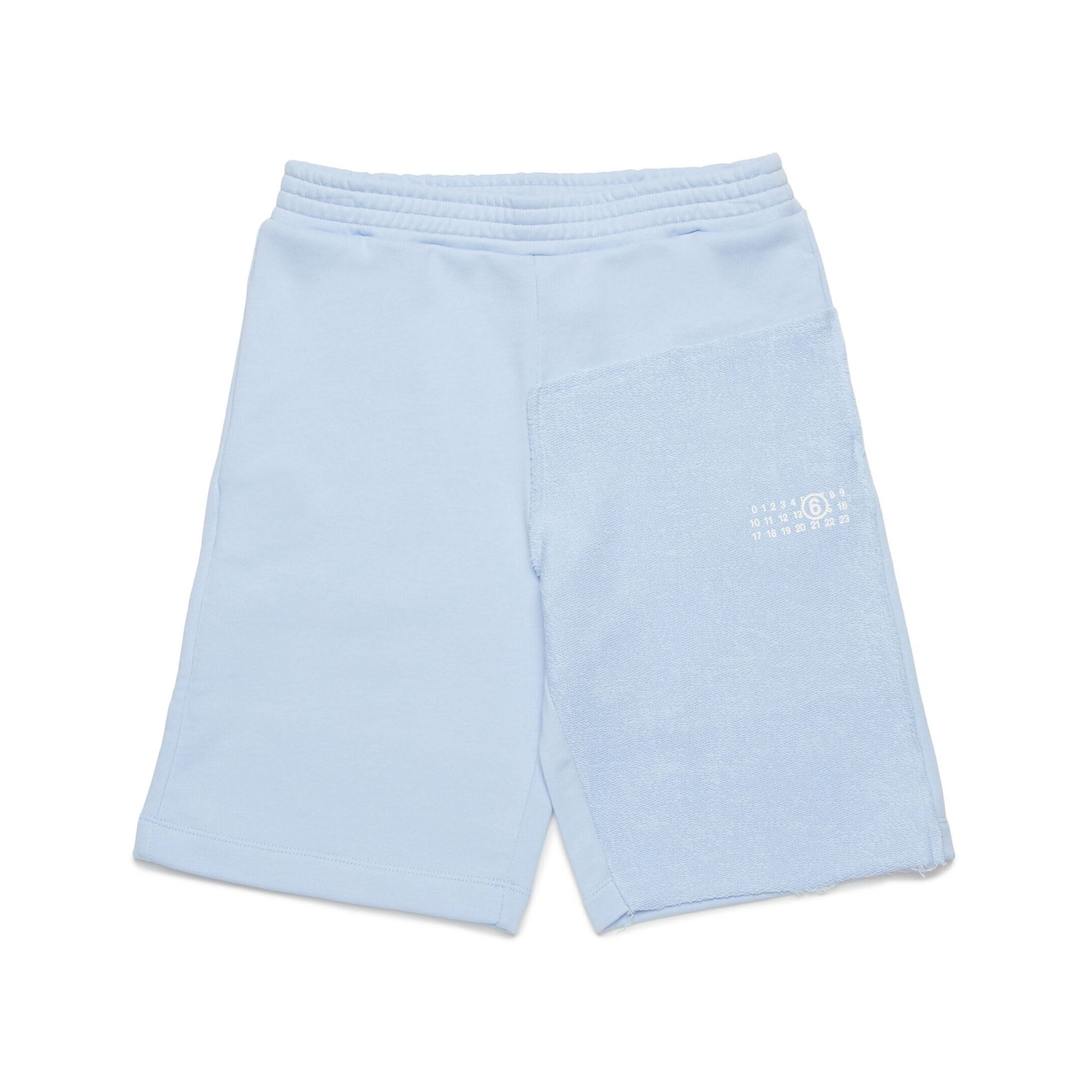 Boys & Girls Light Blue Cotton Shorts