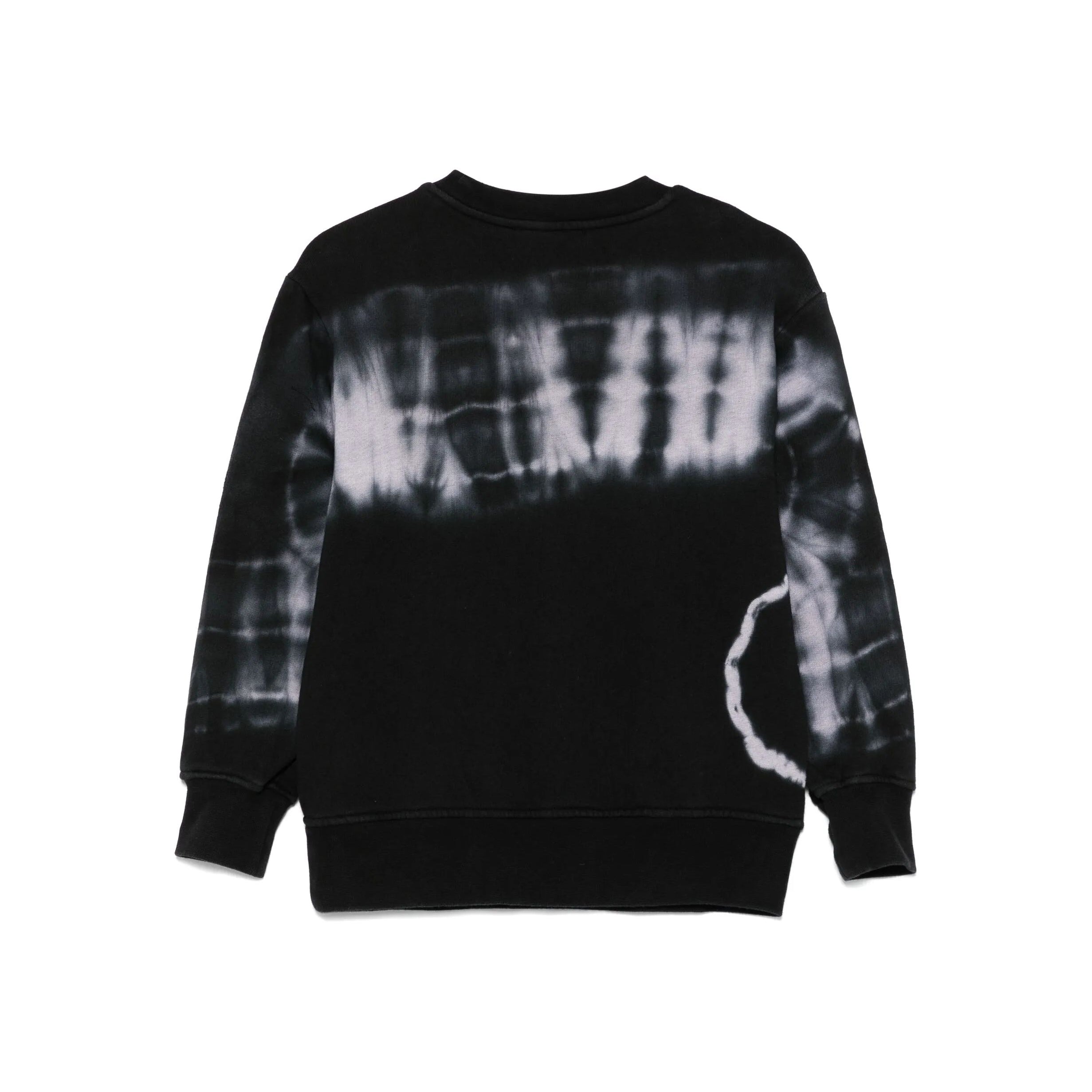 Boys Black Cotton Sweatshirt