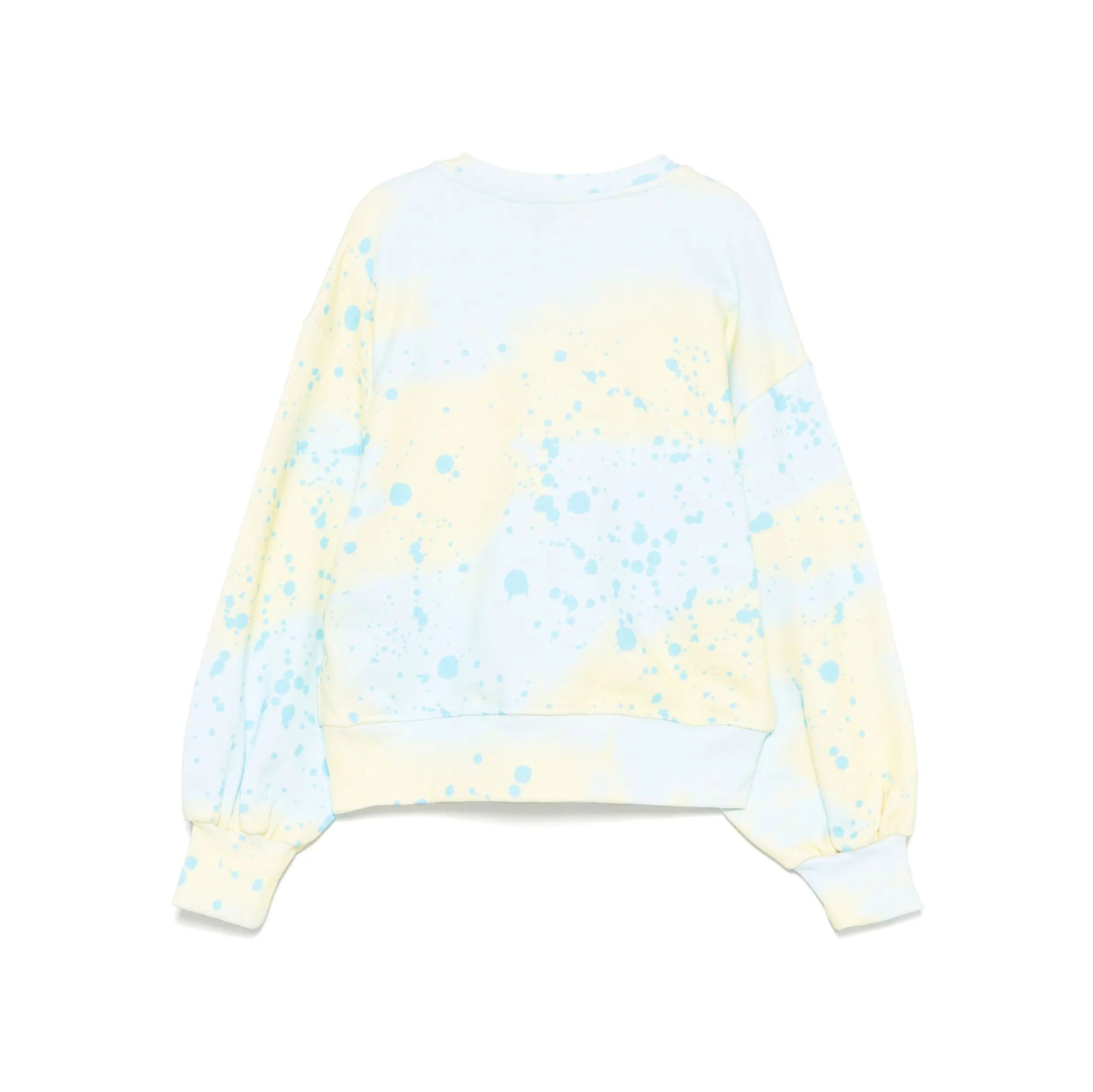 Girls Multicolor Logo Cotton Sweatshirt