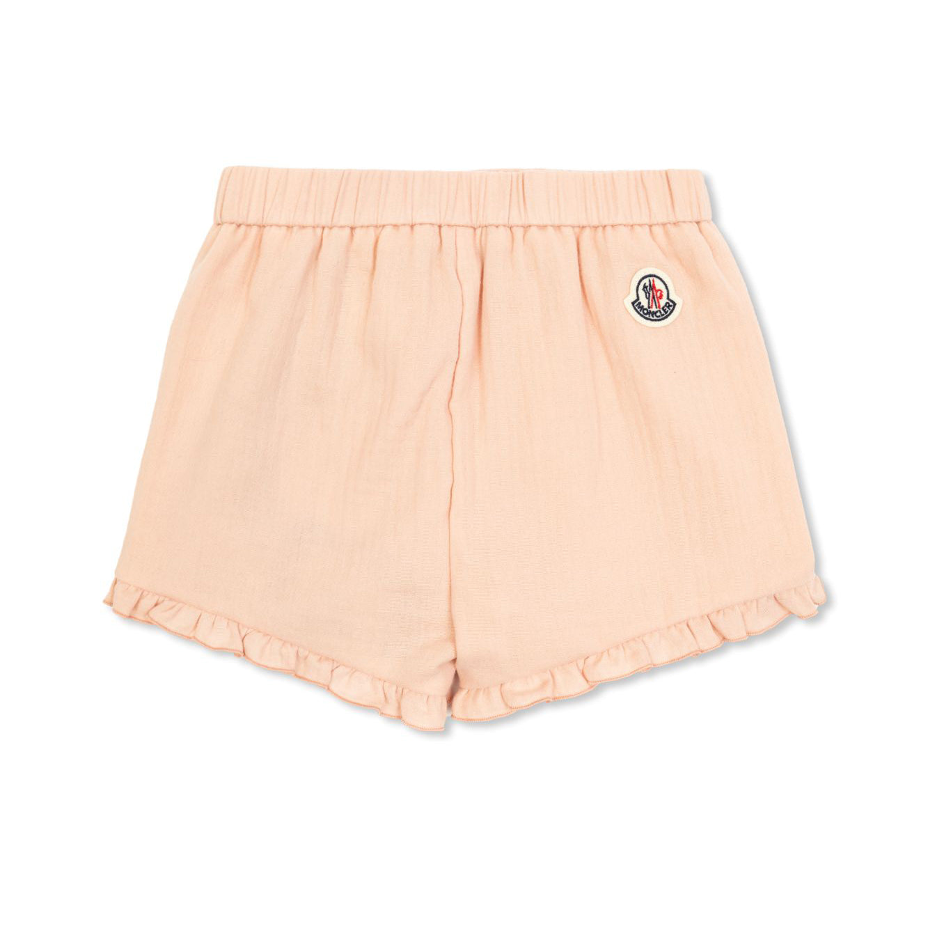 Baby Girls Pink Cotton Shorts