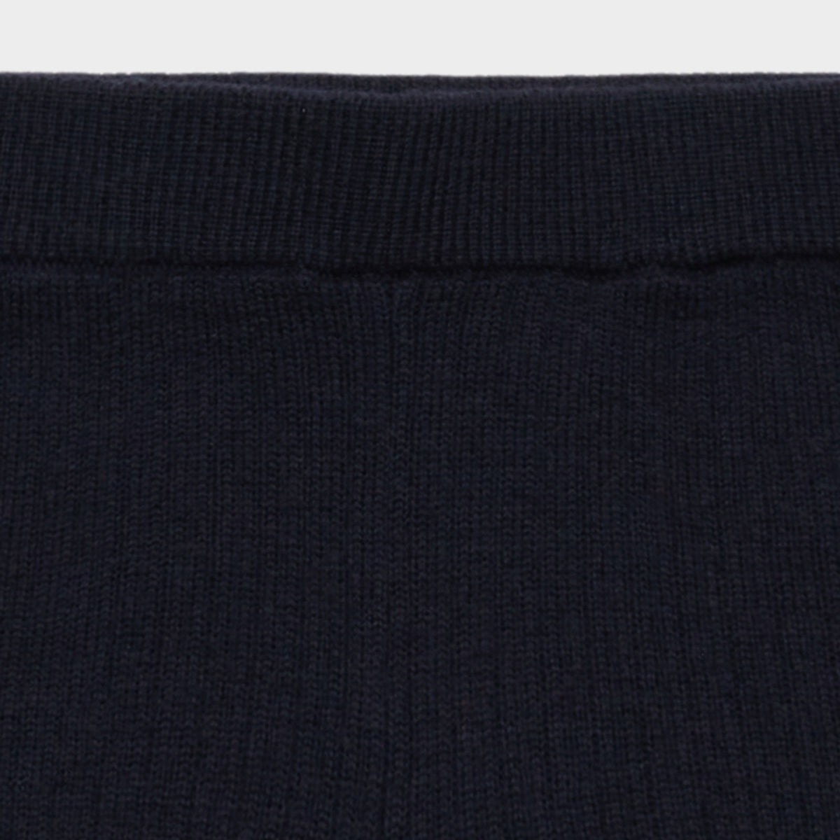 Girls Dark Navy Wool Trousers