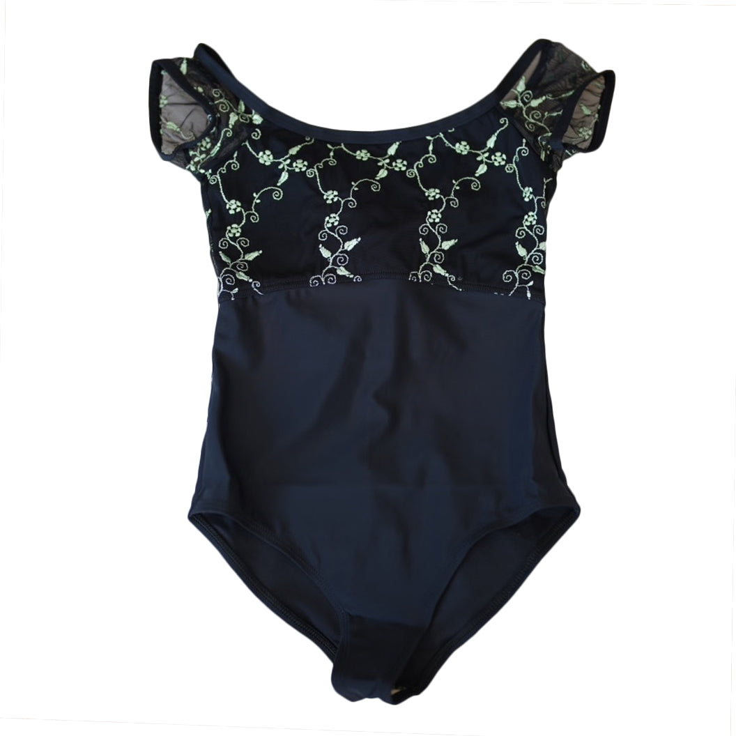 Girls Black"AFRODITE"Ballet Onesies(KC17080-C2/L13+TR20)