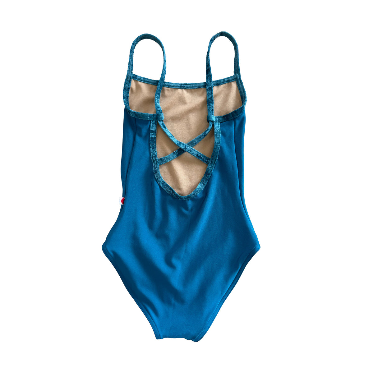 Combinaison de ballet pour filles "Daniela/N-Ottanio/CV-Juniper" bleu