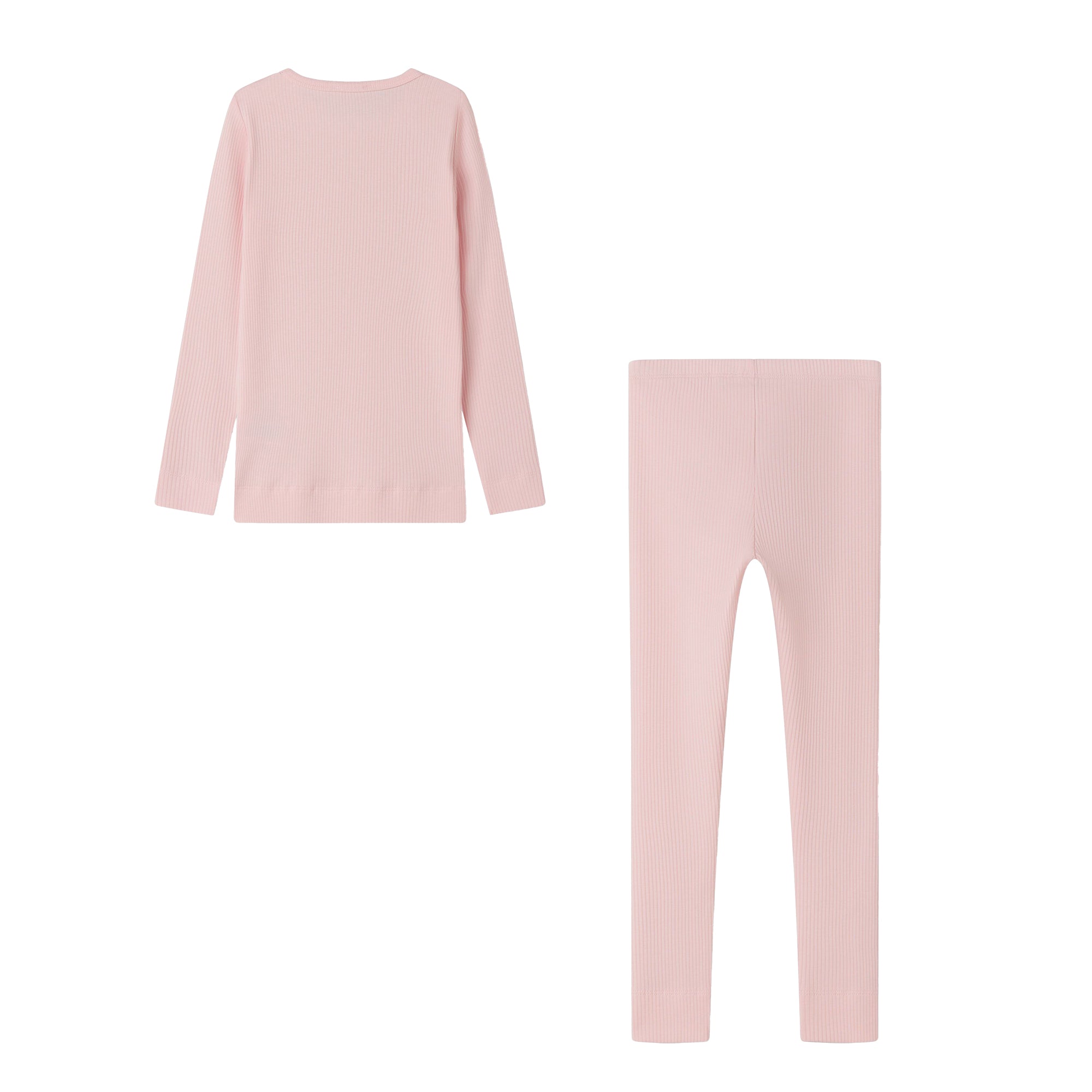 Girls Light Pink Cotton Set