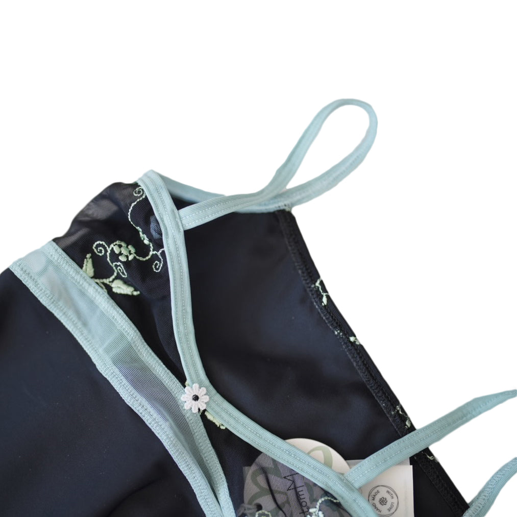 Girls Black"BRIGID"Ballet Onesies(KC17038-C43/L13R+TR20+TP13)