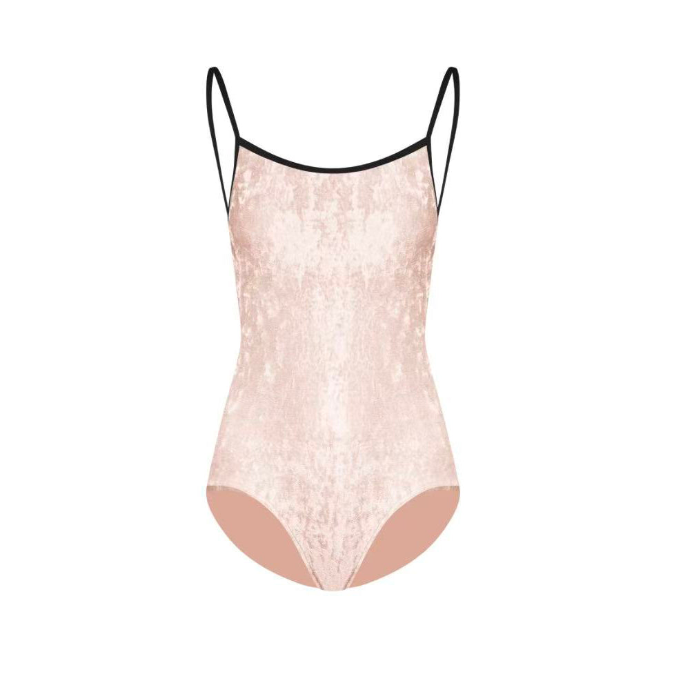 Justaucorps de ballet pour filles Rose "Daniela/CV-Misty Rose/CV-Black"