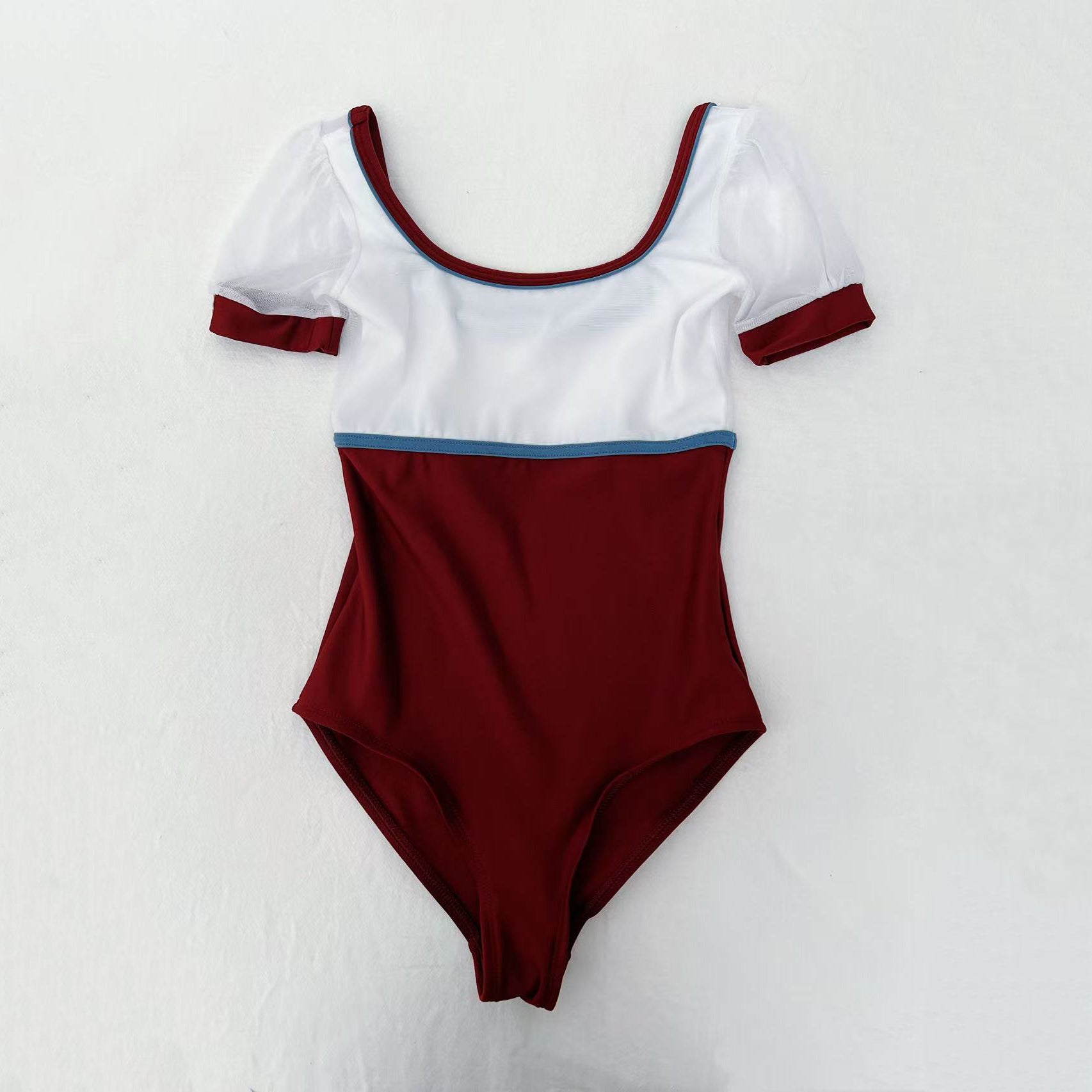 Girls Red"PENELOPE"Ballet Onesies(KC17062-C13/L31+L01+TP03+L28)