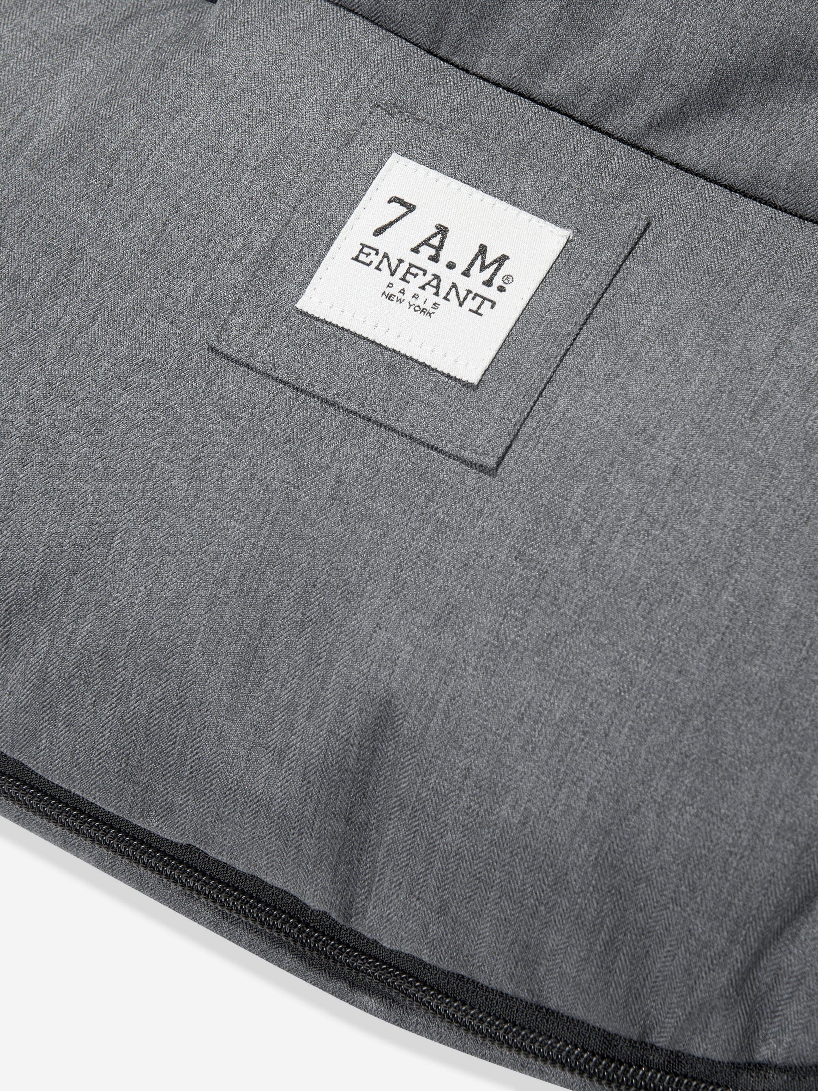 7AM Enfant Baby PlushPOD in Grey