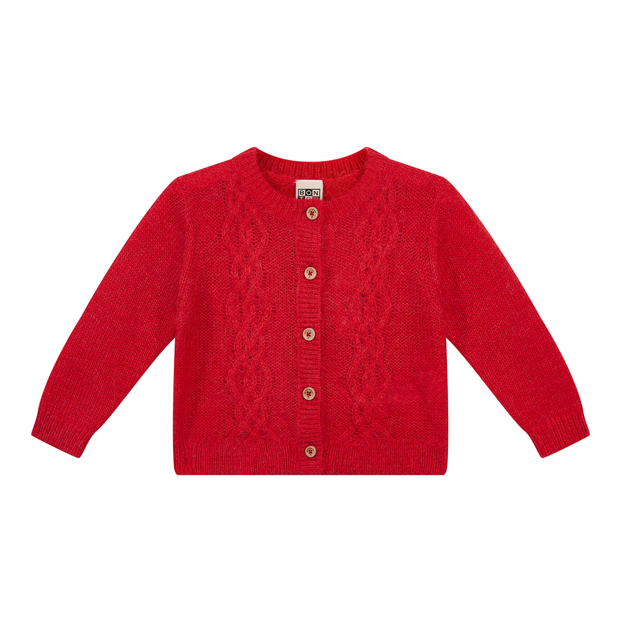 Baby Girls Red Cardigan