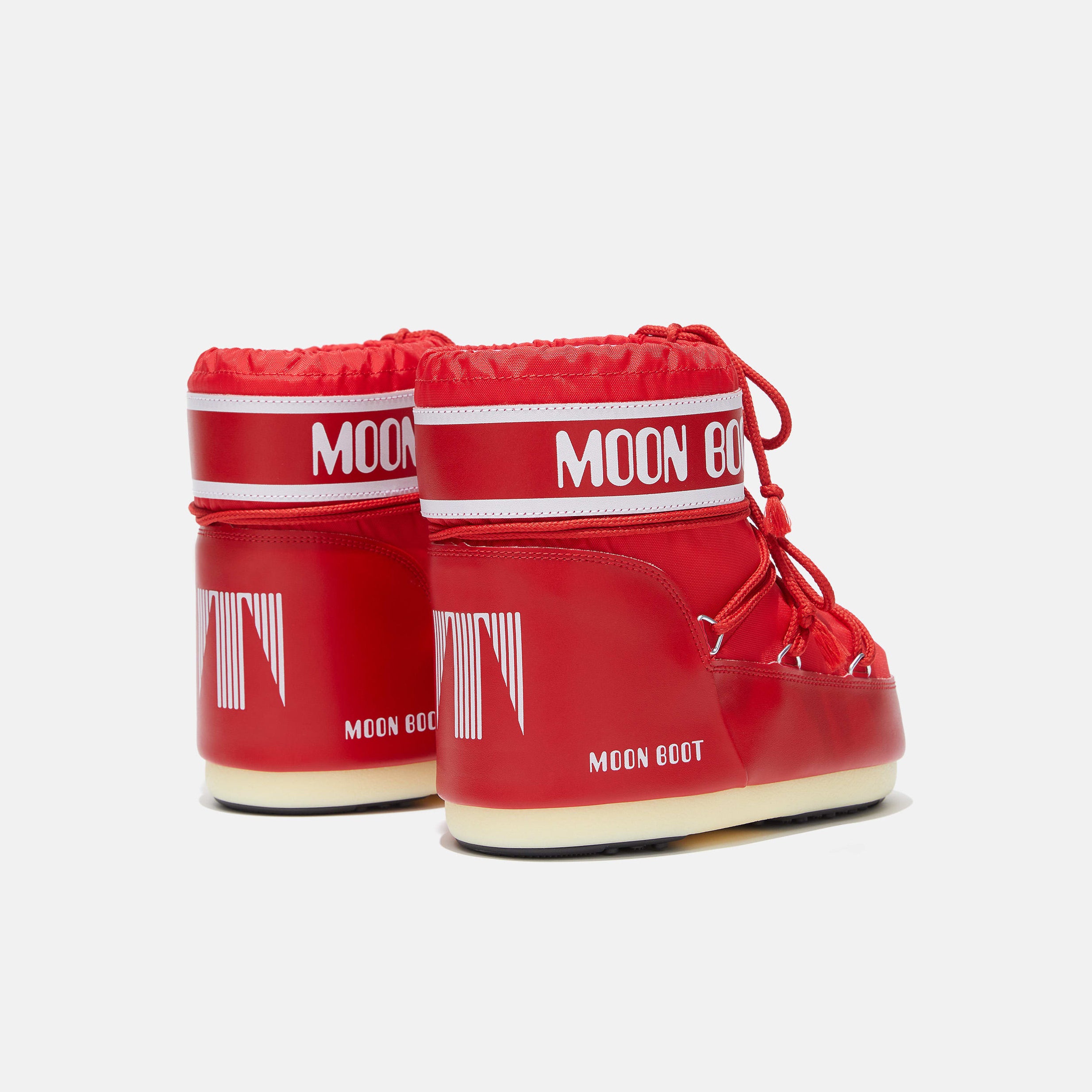 Women Red "ICON LOW" Boots