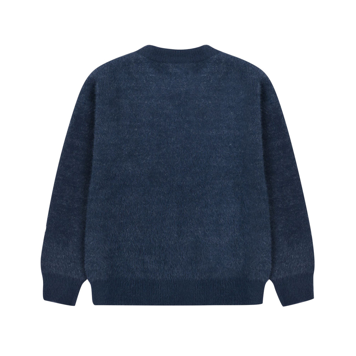 Boys & Girls Navy Jacquard Knit Sweater