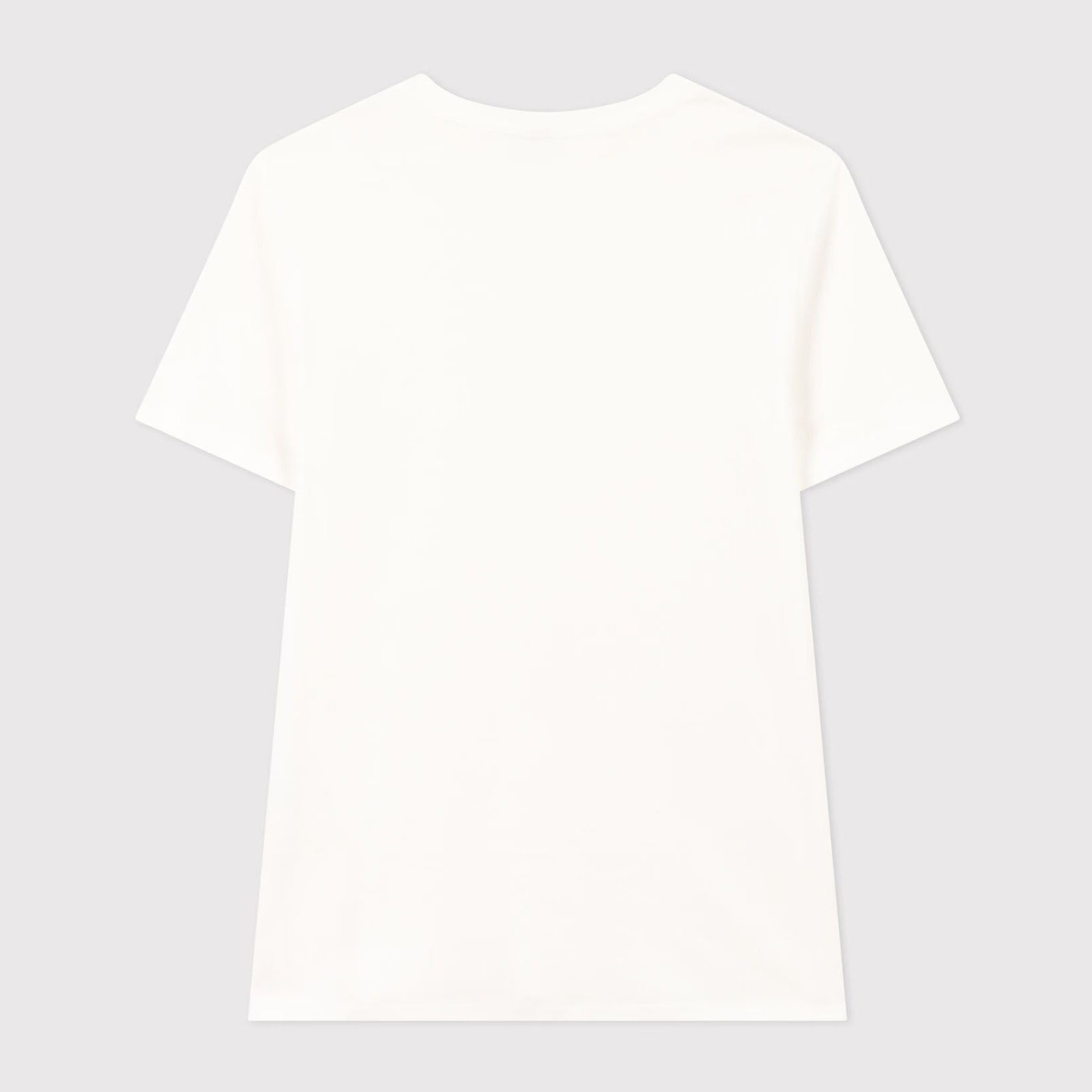 Women White Cotton T-Shirt