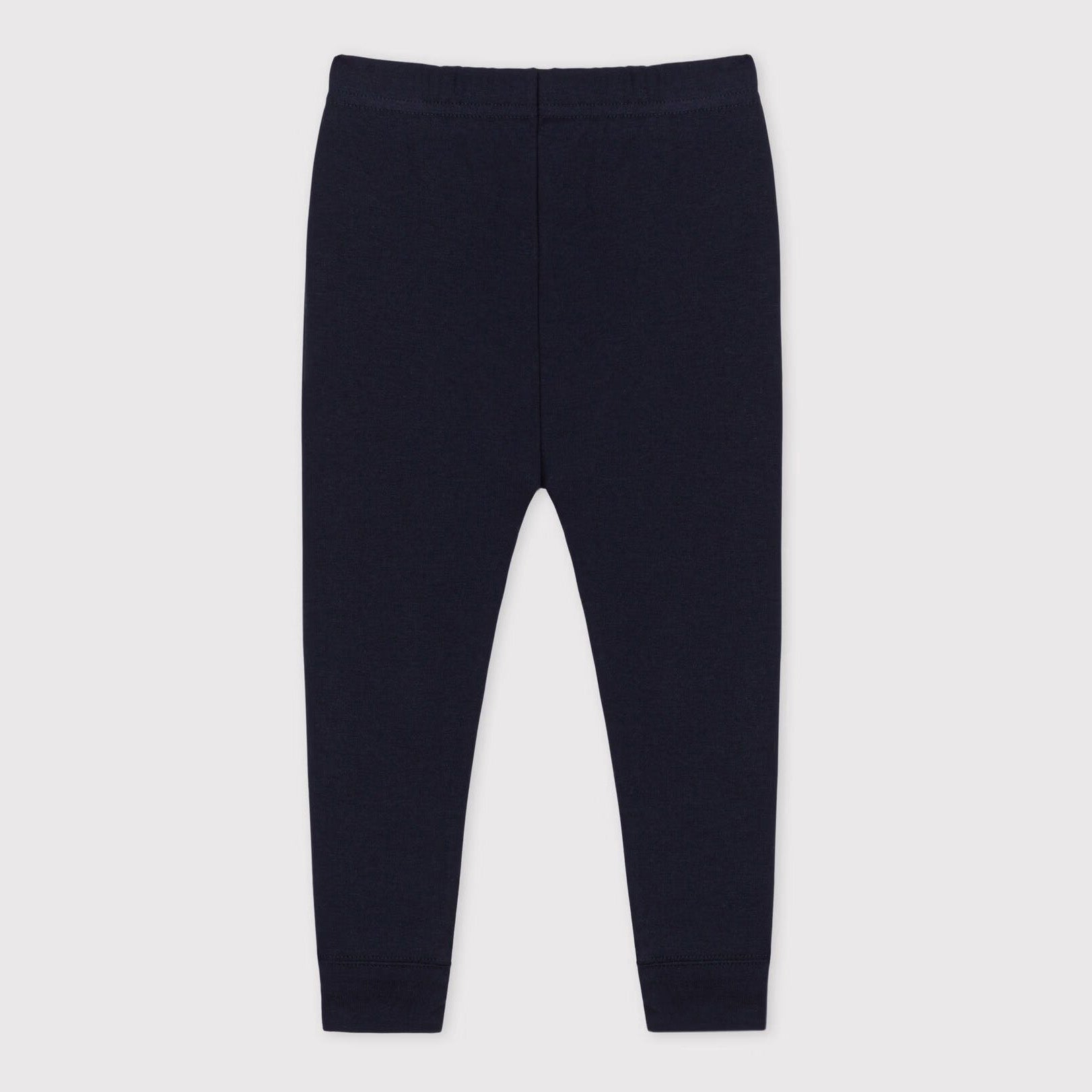 Baby Girls Navy Cotton Leggings