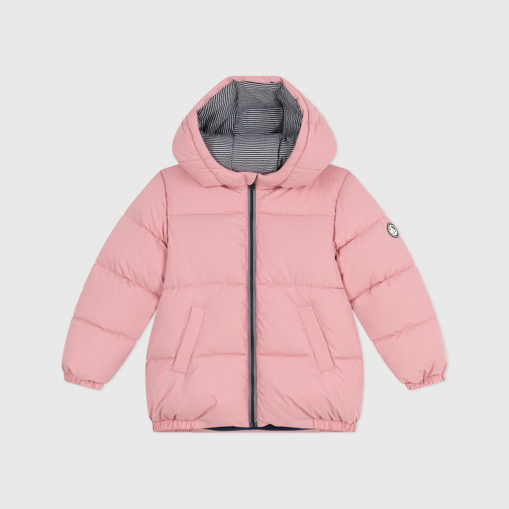 Girls Pink Padded Coat