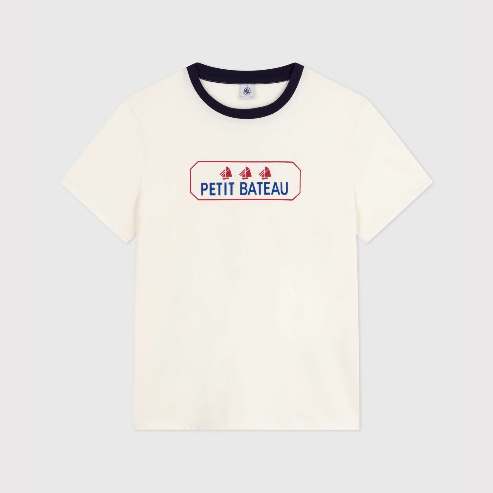 Women White Logo Cotton T-Shirt