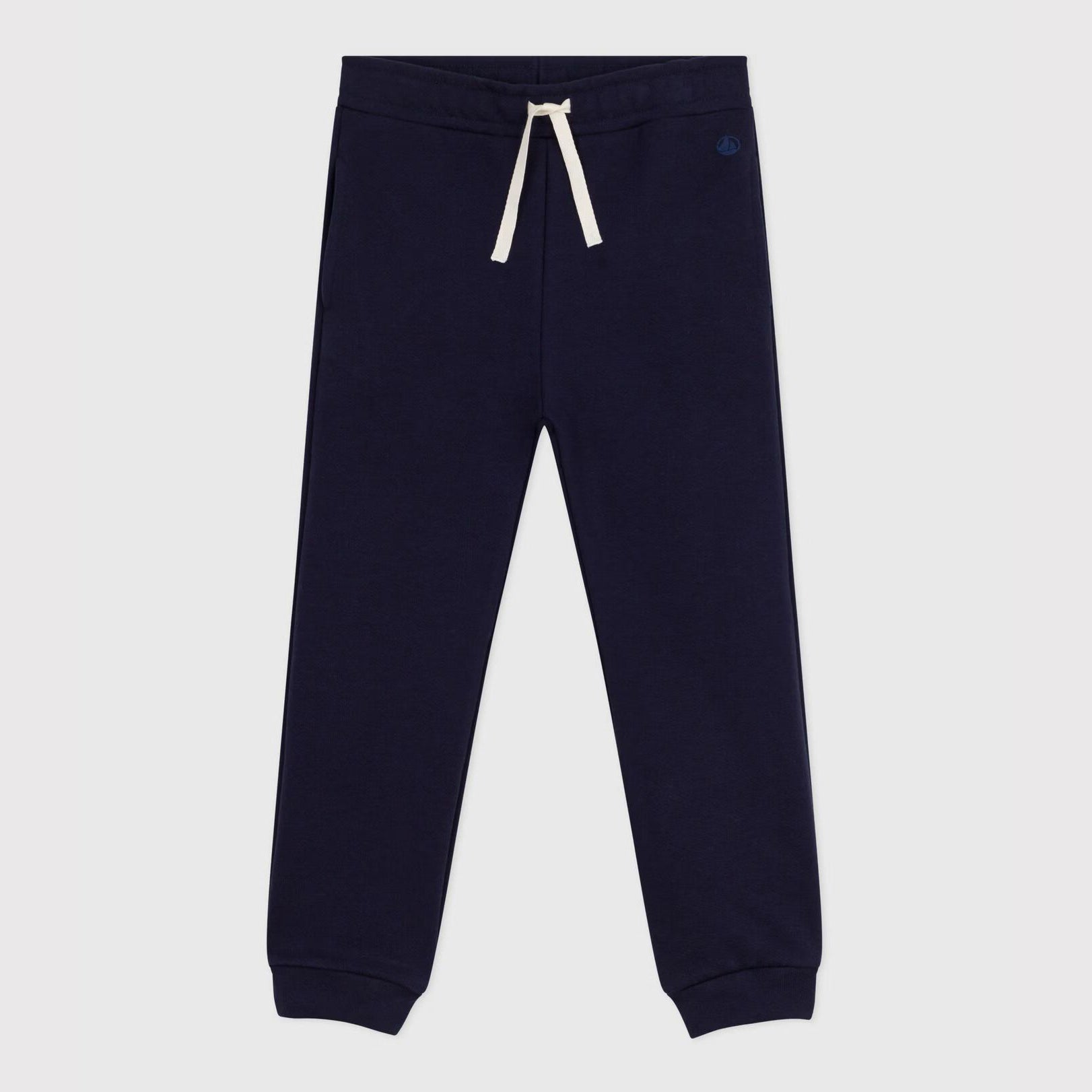 Girls Navy Cotton Trousers
